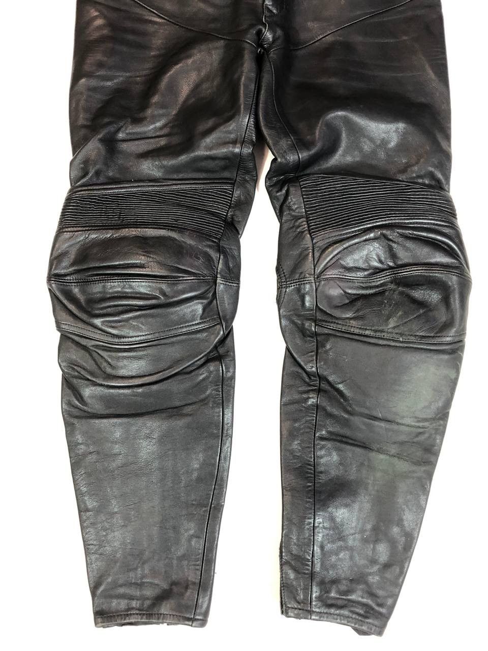 Leather Leder Vintage Racing Moto Pants Size US 36 / EU 52 - 3 Thumbnail