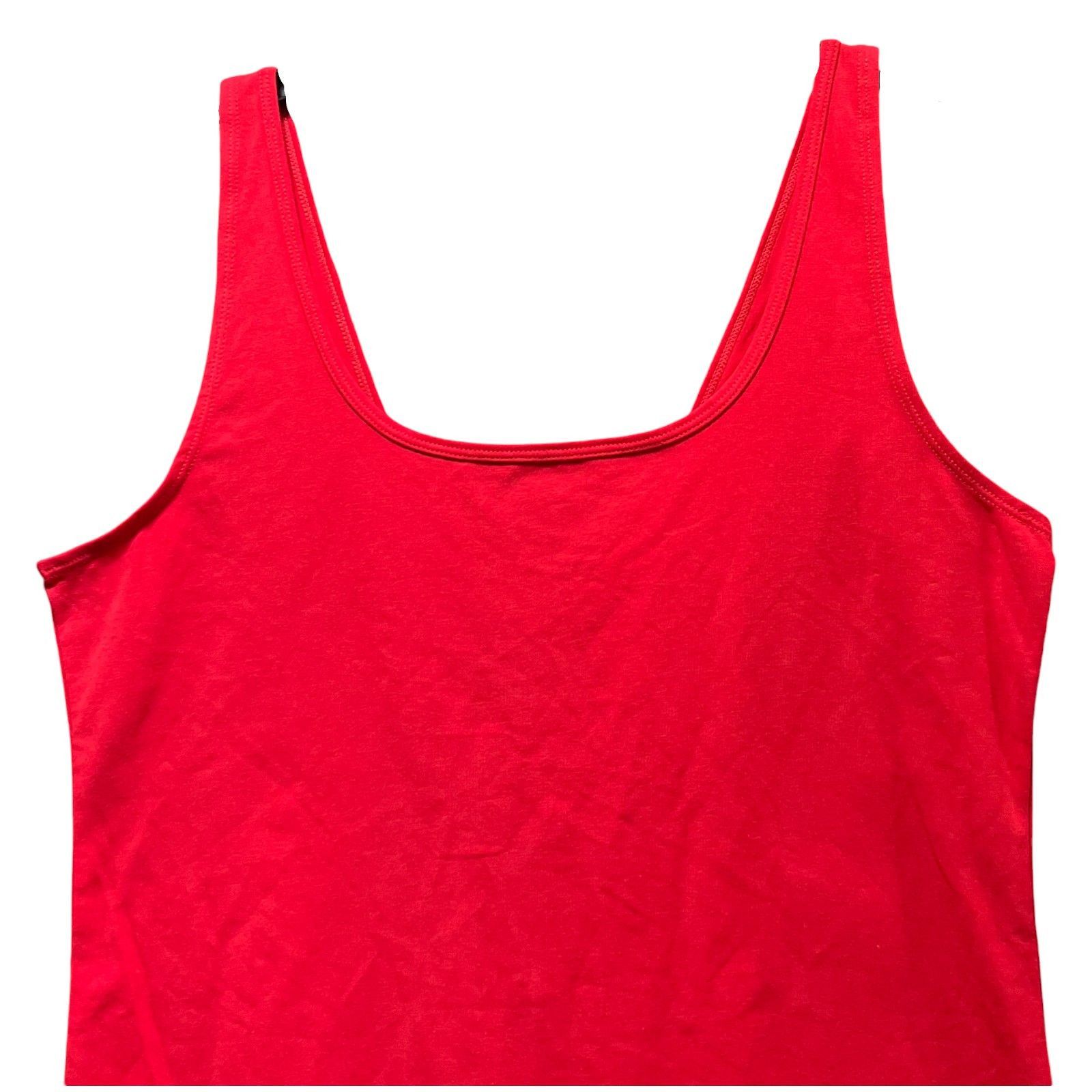 Other Auden - Women's Cotton Bodysuit - Red - Extra Large Size ONE SIZE - 14 Thumbnail