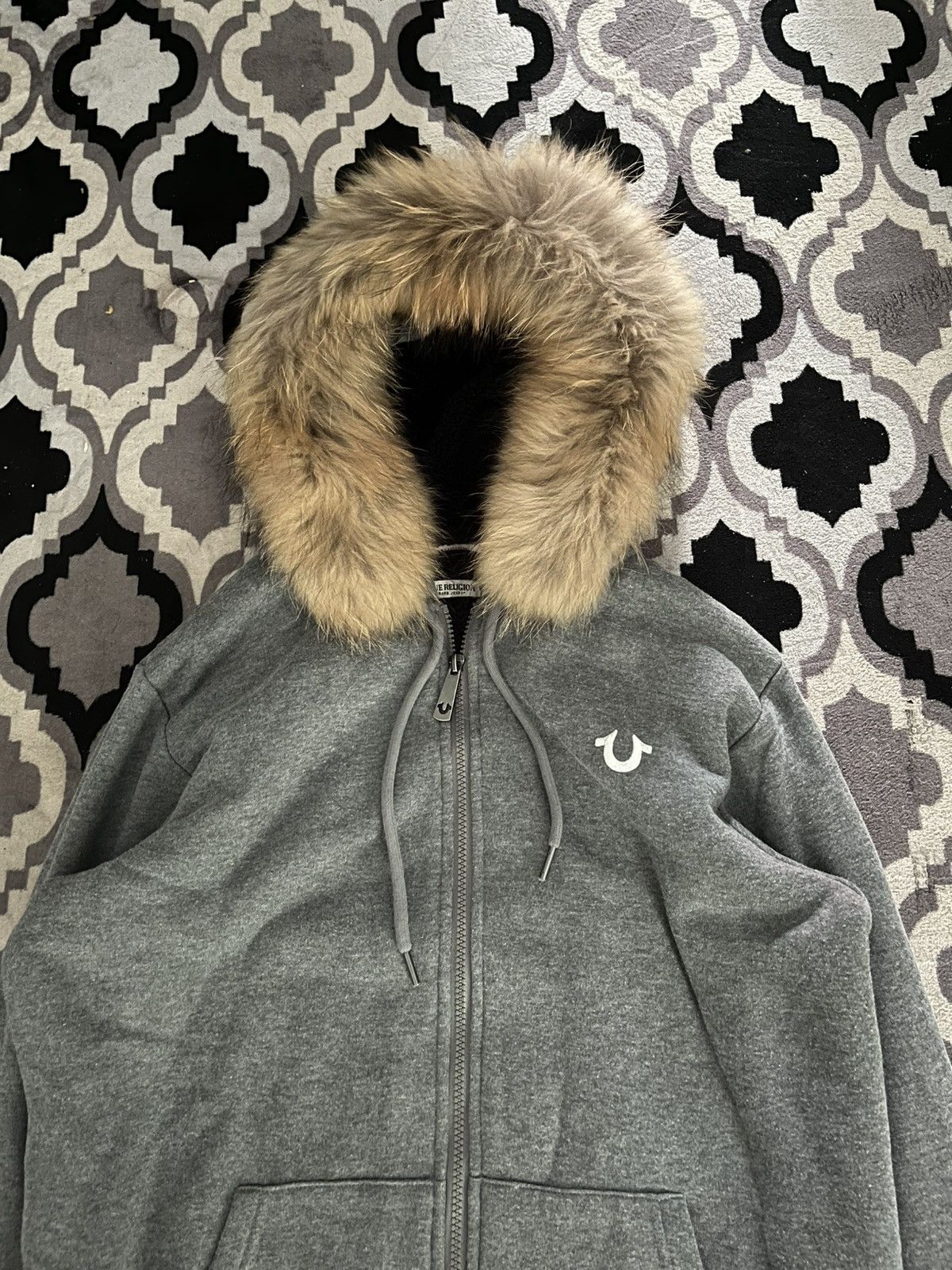True Religion True religion faux fur logo hoodie Size US XL / EU 56 / 4 - 3 Thumbnail