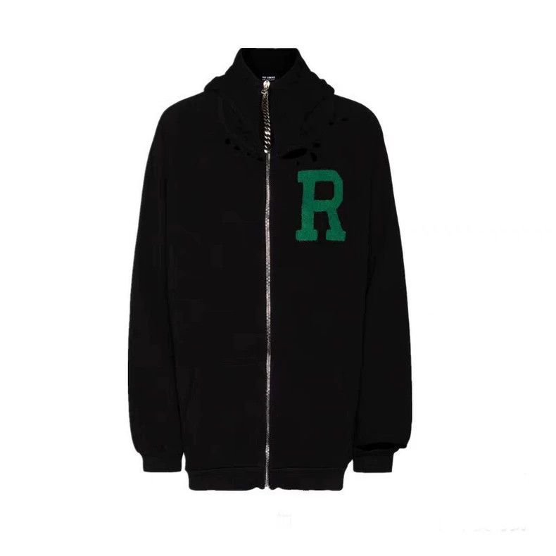 Raf Simons raf simons 20% Flocked Chain Slogan Zipper Jacket 2501-Next Size US S / EU 44-46 / 1 - 2 Thumbnail