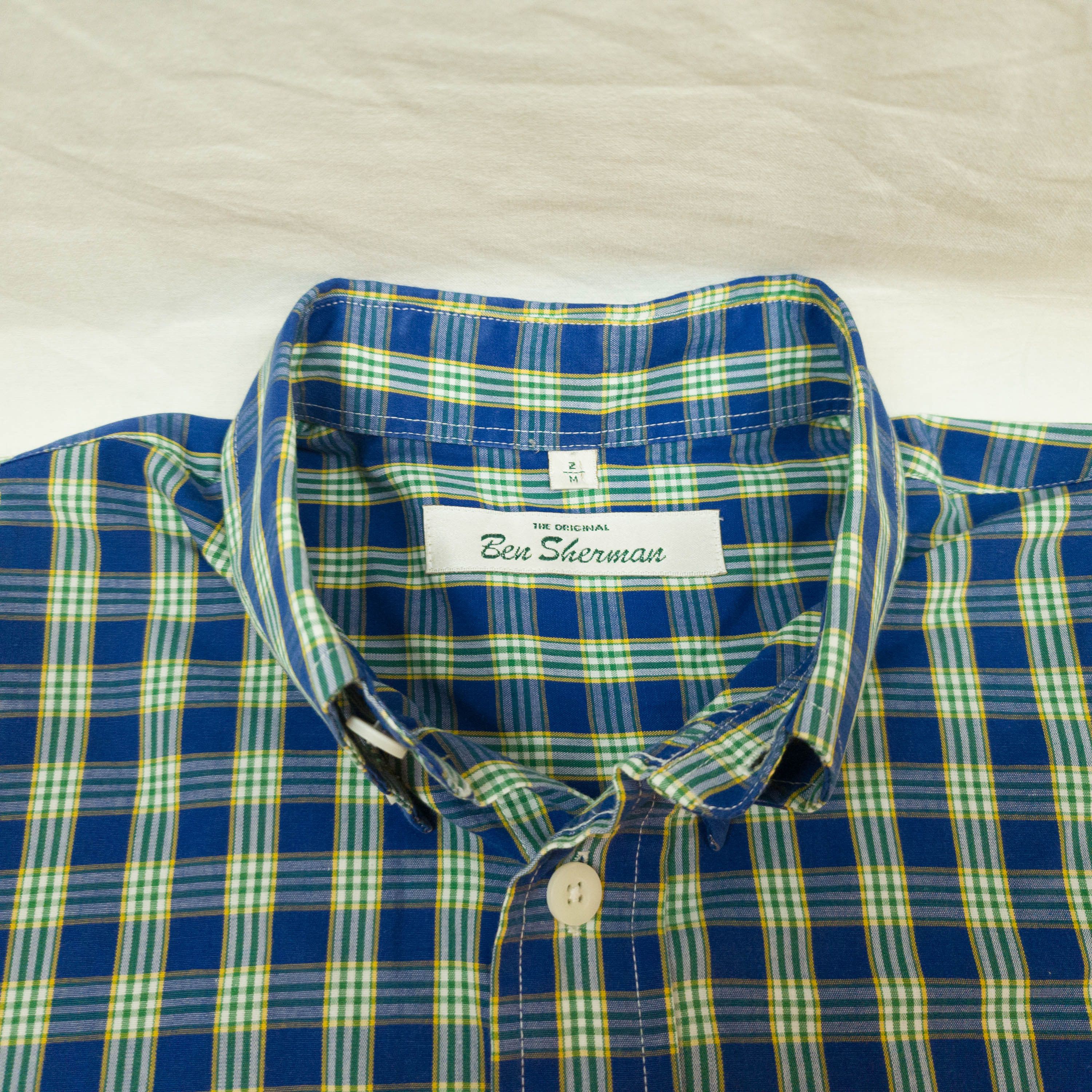 Ben Sherman BEN SHERMAN SHIRT LONG SLEEVE COTTON SIZE M VGC Size US M / EU 48-50 / 2 - 5 Thumbnail