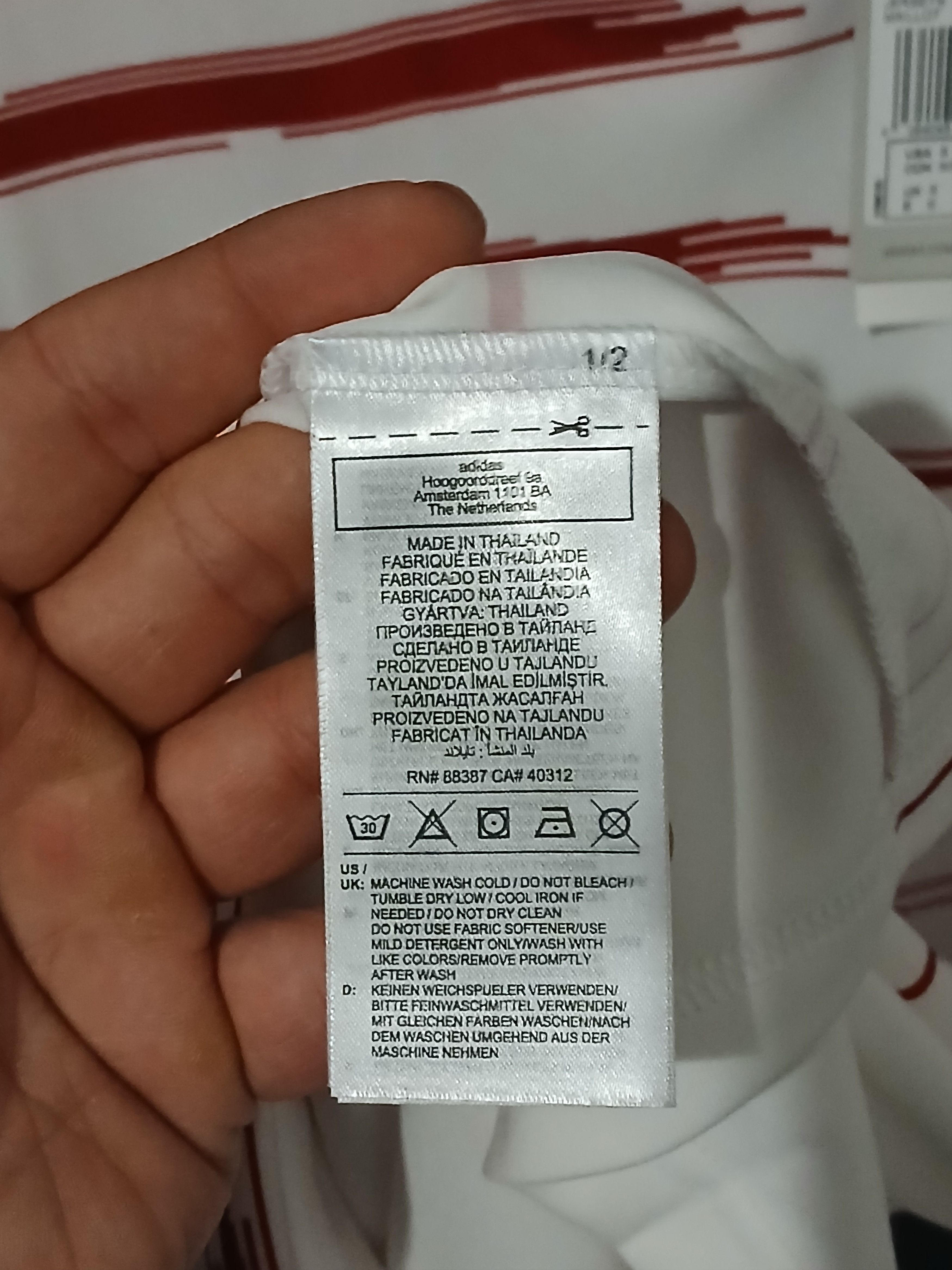 Adidas New Adidas T-Shirt Size US S / EU 44-46 / 1 - 8 Thumbnail