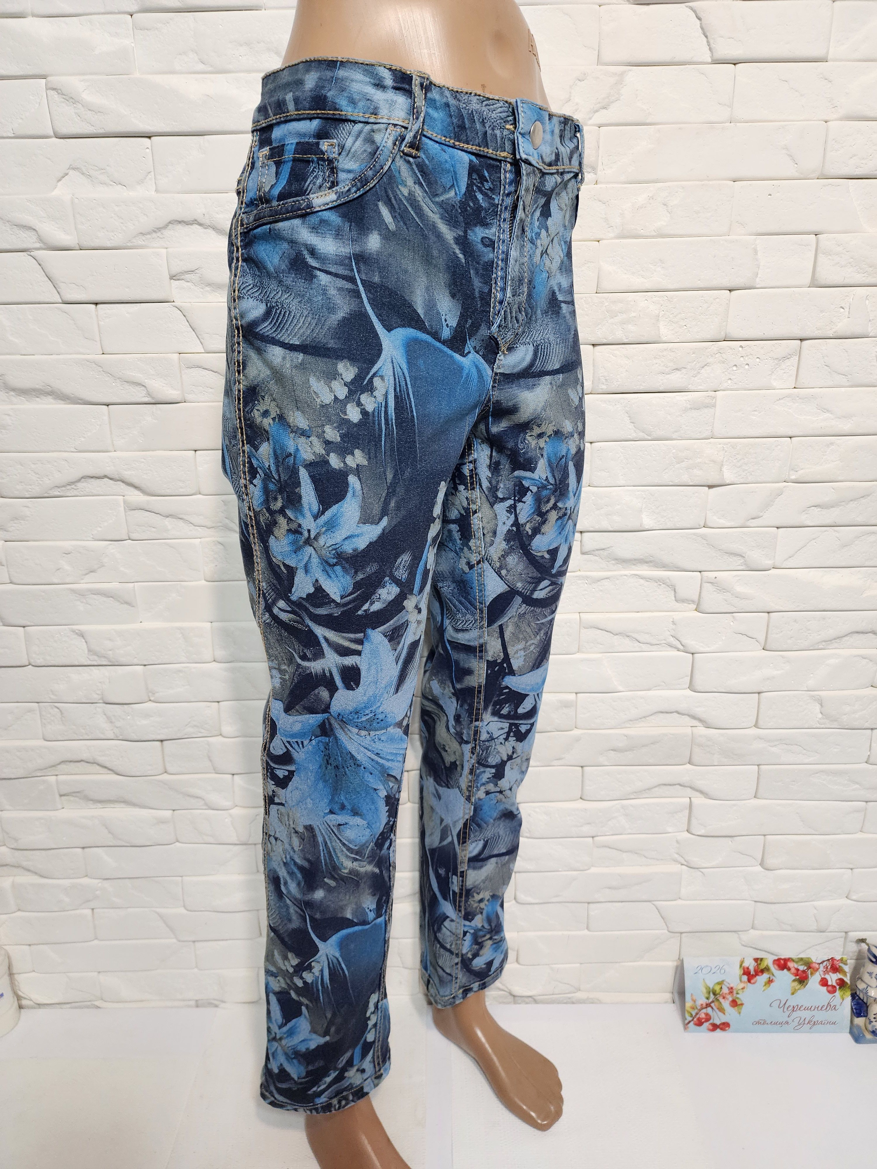Other Reversible Denim Jeans: Women's Stretch Mid-Rise Pants Size 35" - 3 Thumbnail