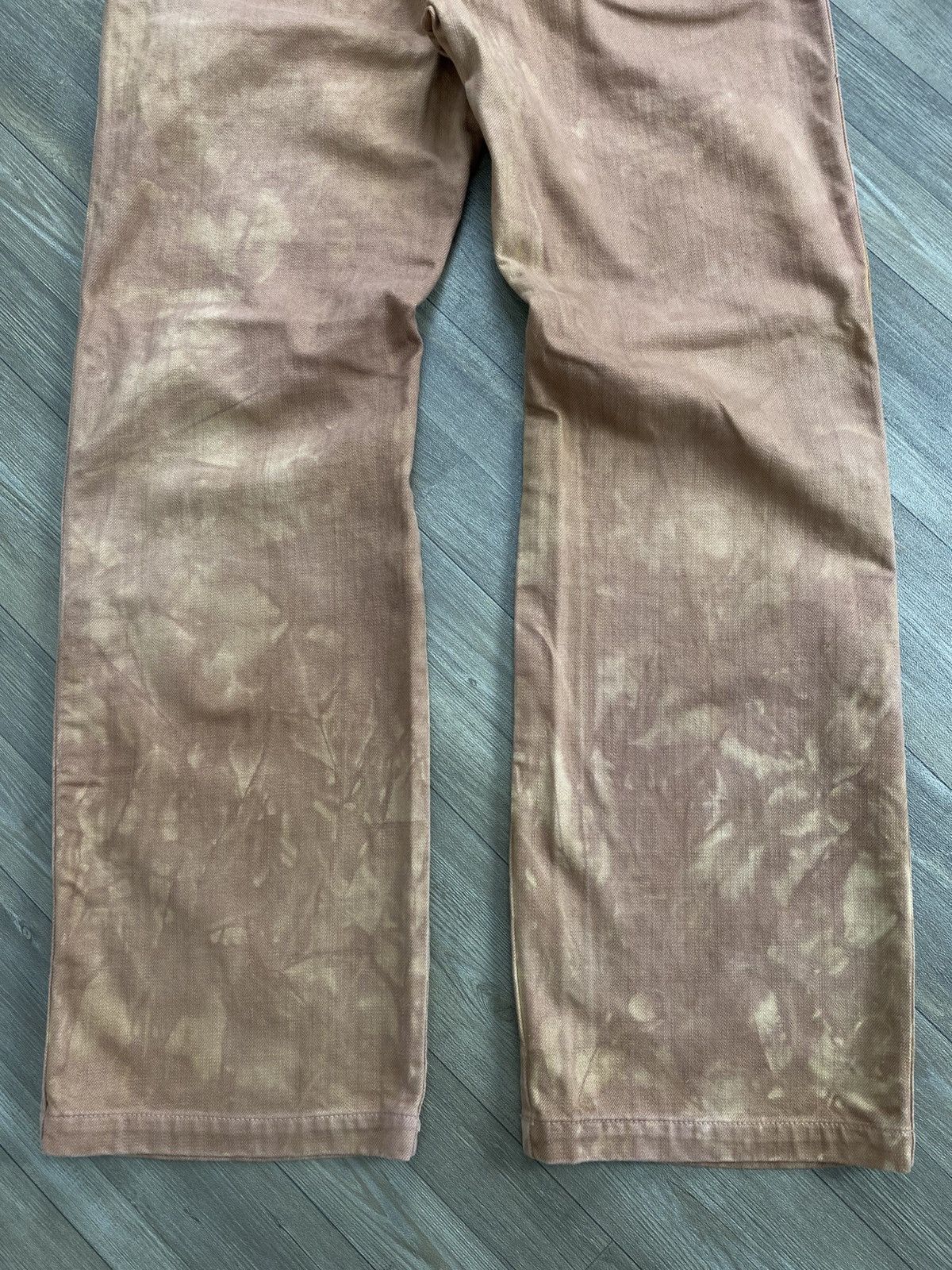 Mizra Jeans Kyoto Rare Mizra Kyoto Reconstructed Hybird Patch Seasoned Denim Size US 34 / EU 50 - 8 Thumbnail