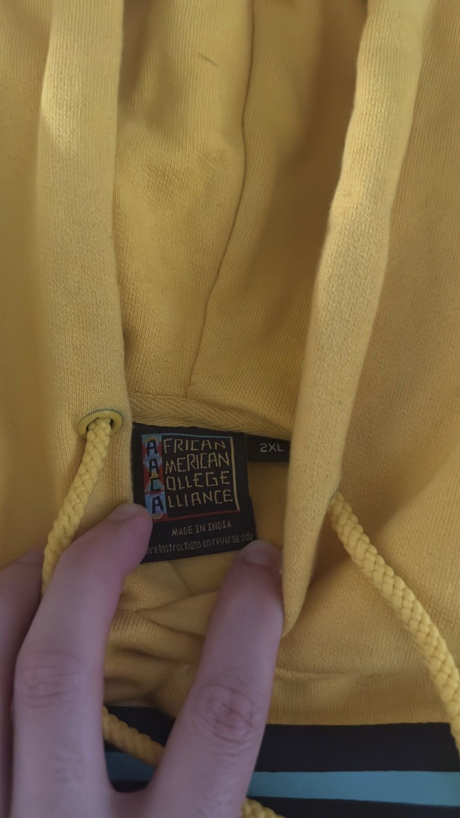 Vintage African American College Alliance hoodie size 2XL Size US XXL / EU 58 / 5 - 4 Thumbnail