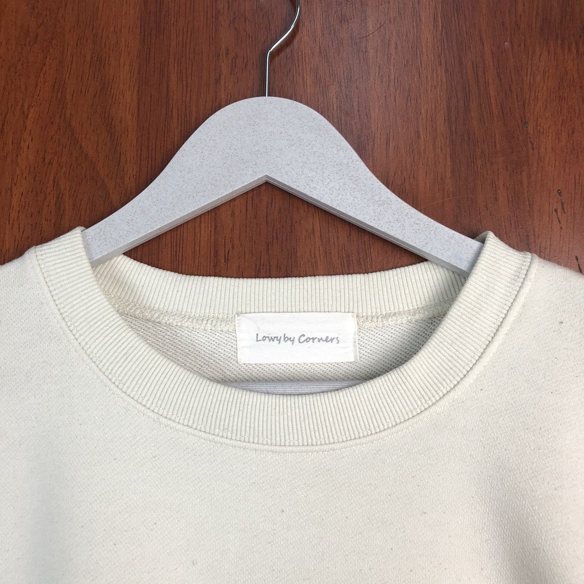 Japanese Brand × Vintage Lowry By Coners japan vintage Cream Sweatshirt #7538 Size US XL / EU 56 / 4 - 8 Thumbnail