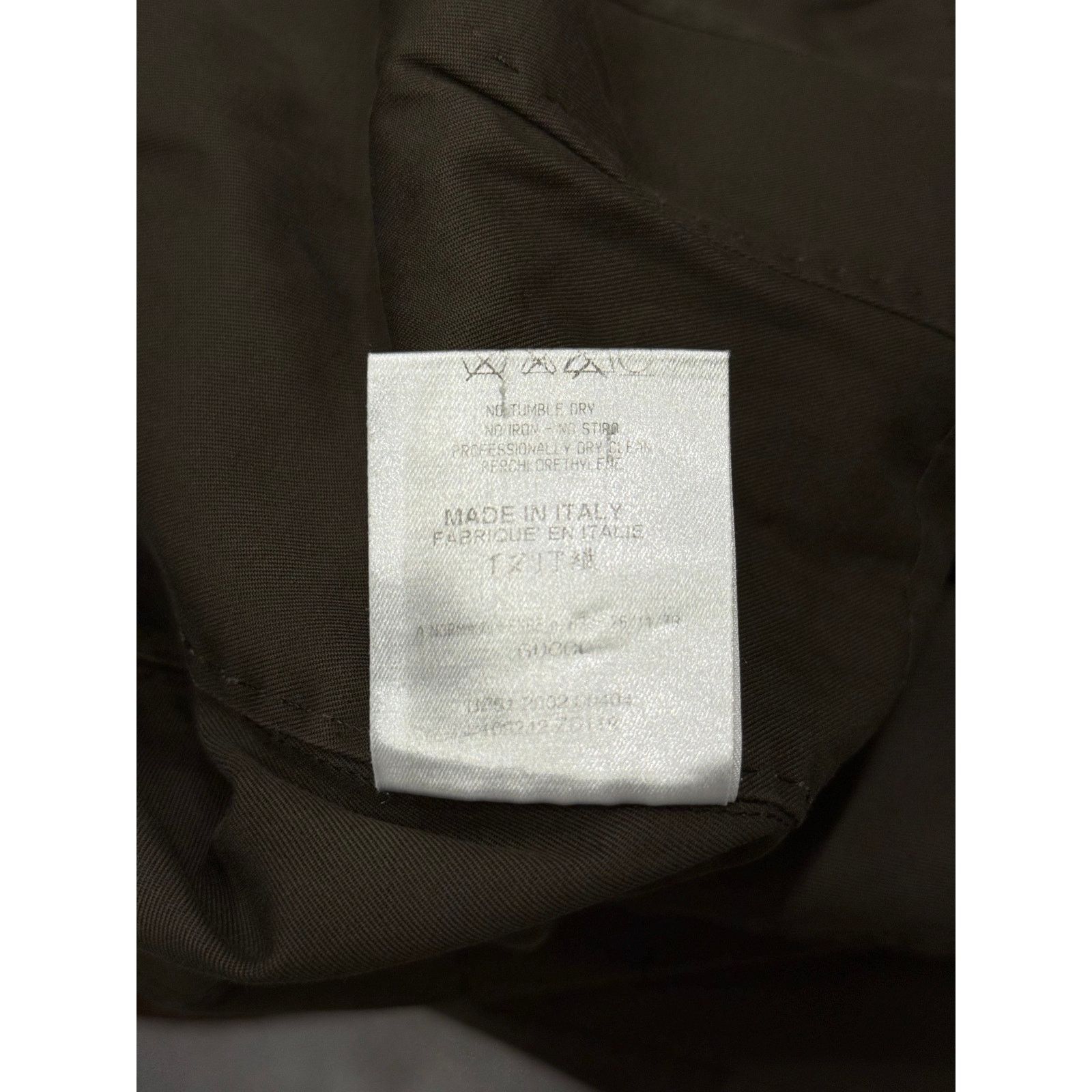 2002 Gucci by Tom Ford four pocket jacket with exaggerated