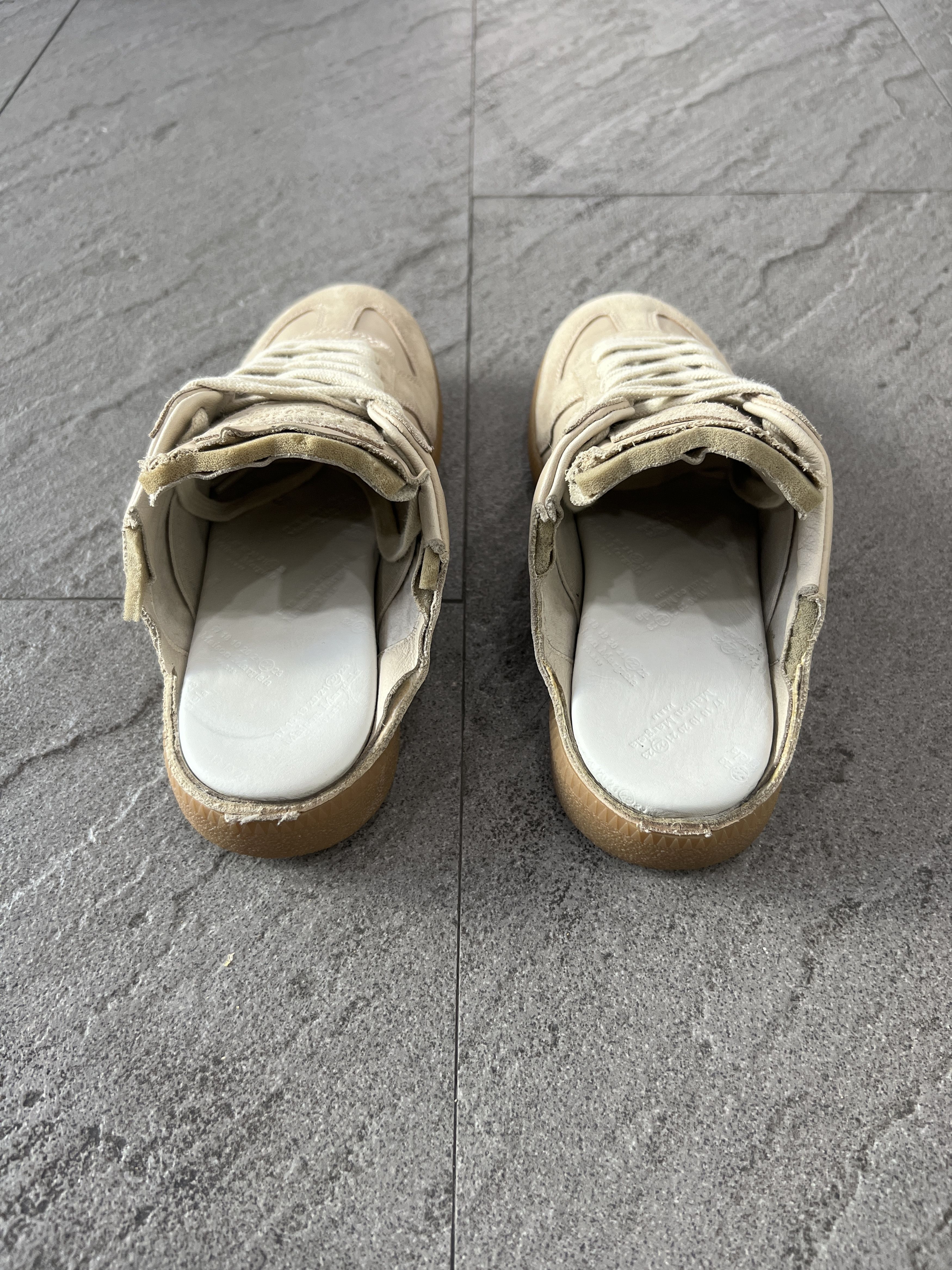 Maison Margiela Maison Margiela GAT Replica Mules Low EU38 Suede Leather Size US 8 / IT 38 - 4 Thumbnail