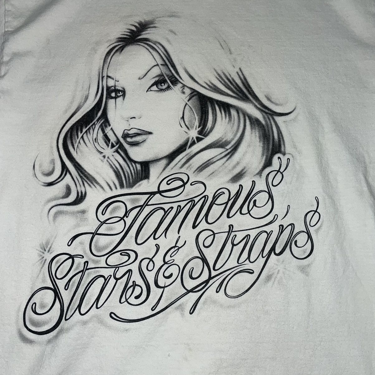 Famous Stars And Straps Famous Stars And Straps Face Tatt RARE T-shirt Size US L / EU 52-54 / 3 - 2 Thumbnail