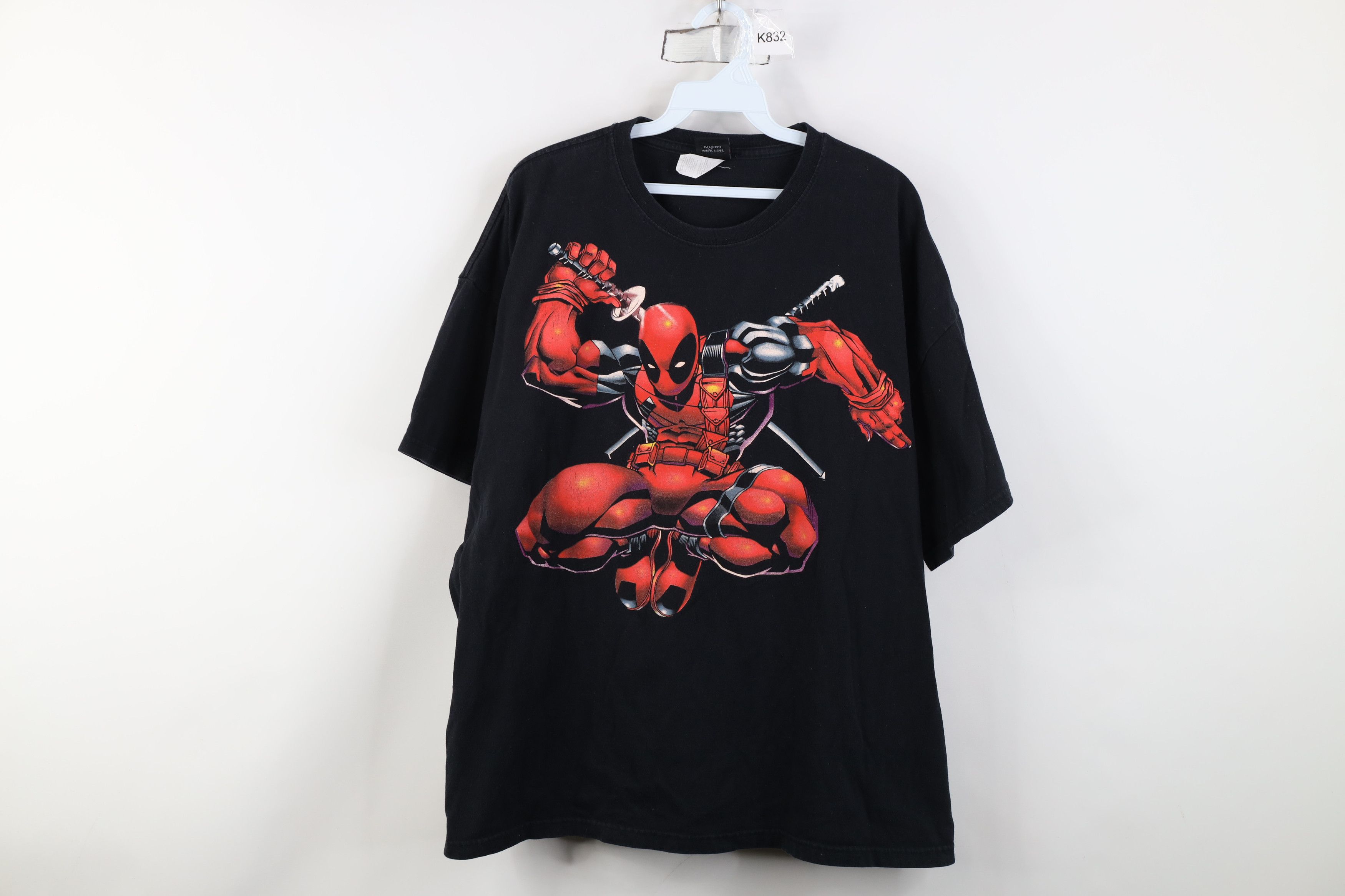 Vintage Vintage Y2K Marvel Comics Superhero Short Sleeve T-Shirt Size US XXL / EU 58 / 5 - 1 Thumbnail