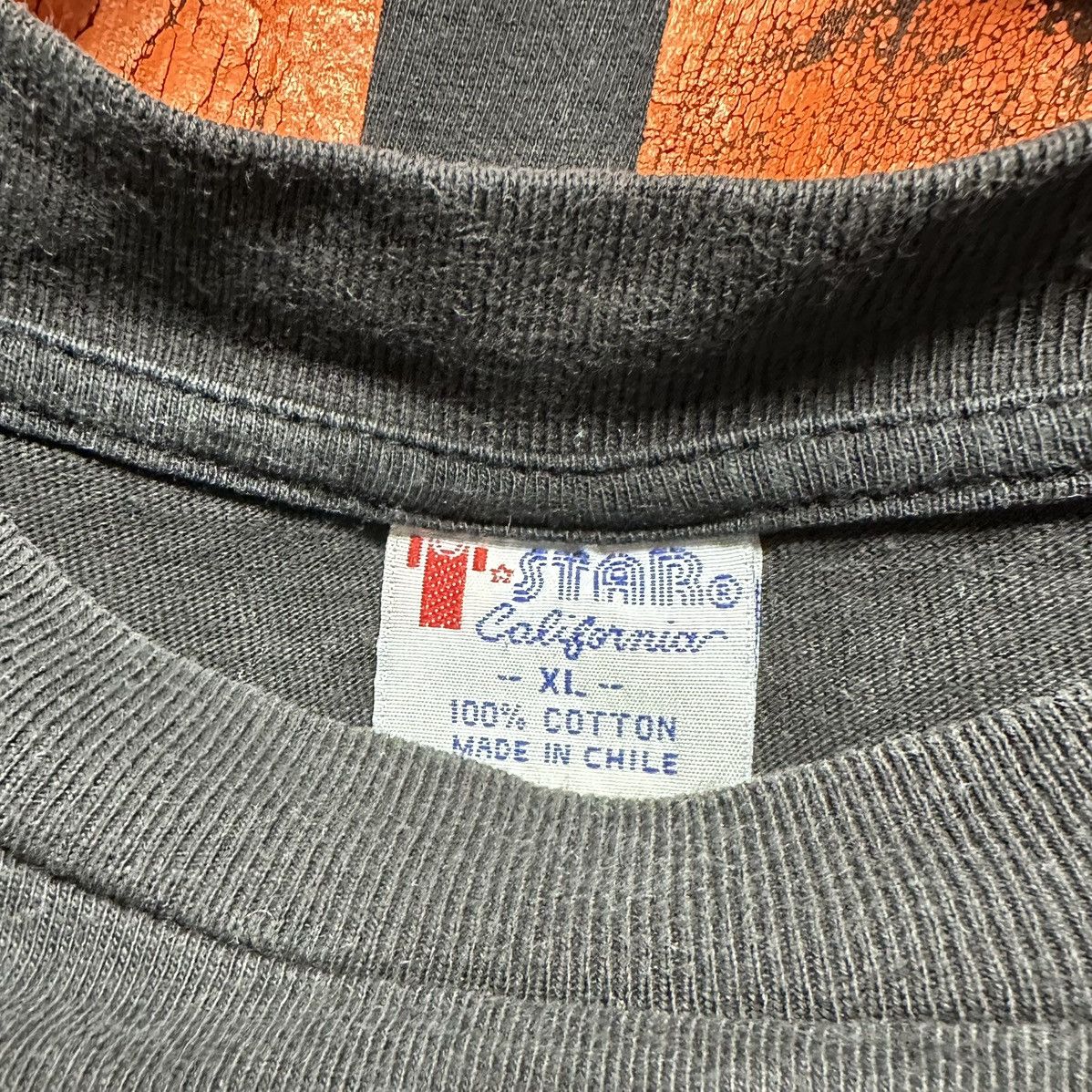 Vintage OJ SIMPSON black tee DON'T SQUEEZE THE JUICE! Size US XL / EU 56 / 4 - 5 Thumbnail