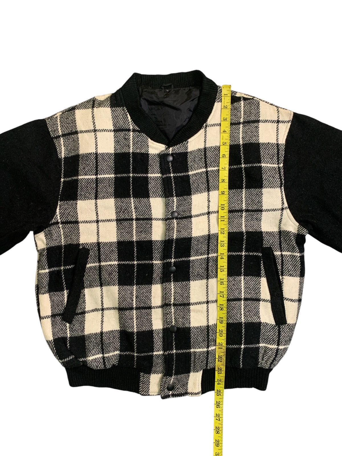 Vintage Rare Design Vintage Checkered Bombers Jackets Size L / US 10 / IT 46 - 8 Thumbnail