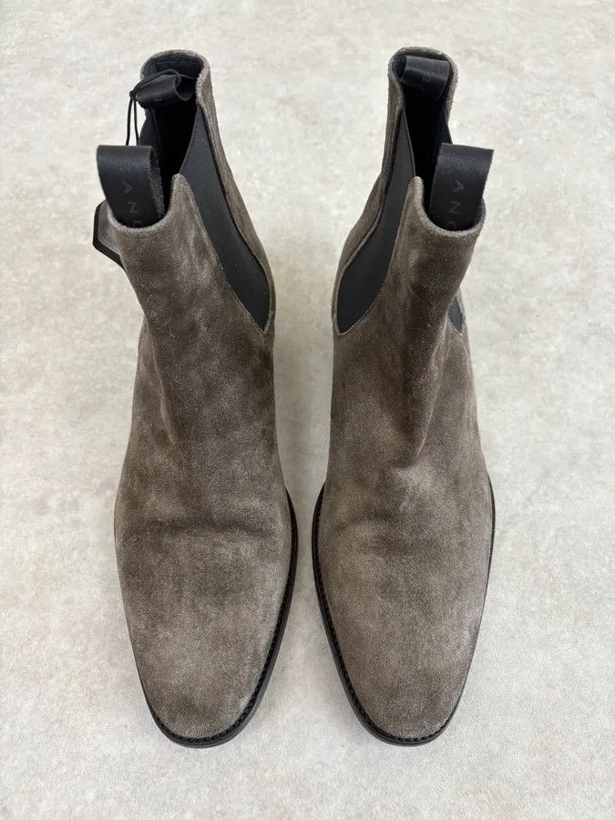 Giuseppe Zanotti Giuseppe Zanotti Tern Suede Leather Chelsea Boots Size US 11 / EU 44 - 4 Thumbnail