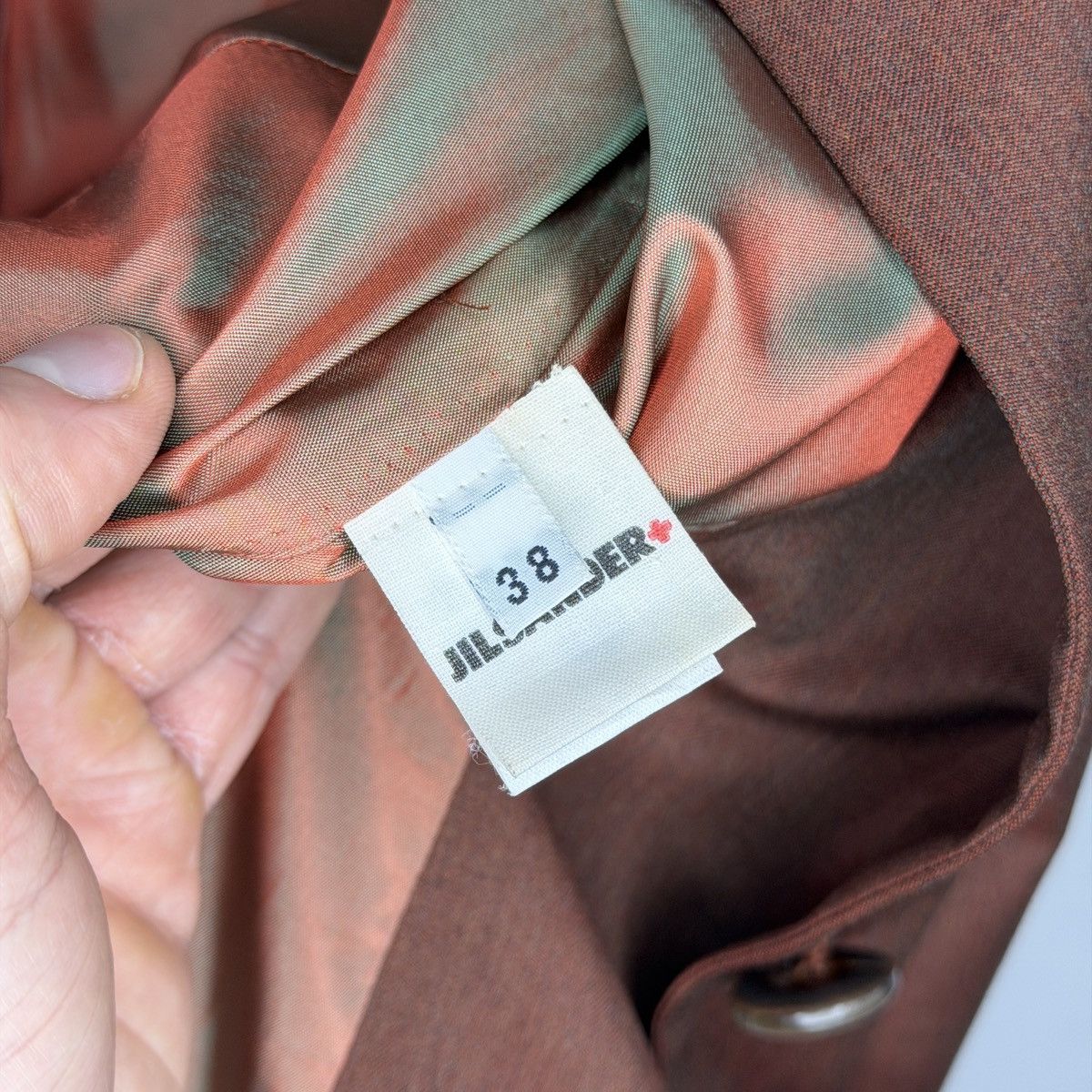 Jil Sander Vintage Jil sander blazer coat jacket brown wool Size S / US 4 / IT 40 - 12 Thumbnail