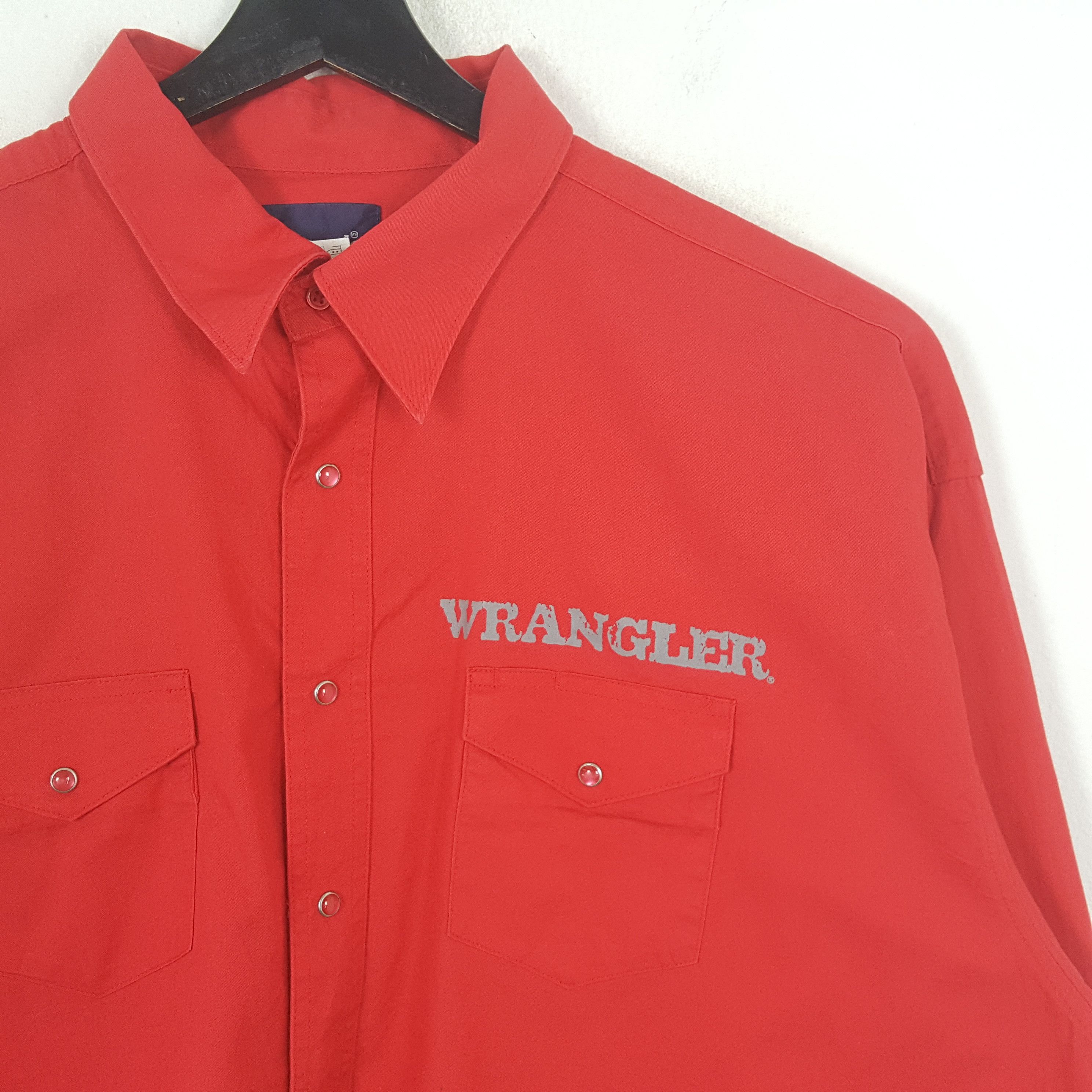 Wrangler Vintage Wrangler Button Up Shirt C276N61 Size US XXL / EU 58 / 5 - 4 Thumbnail