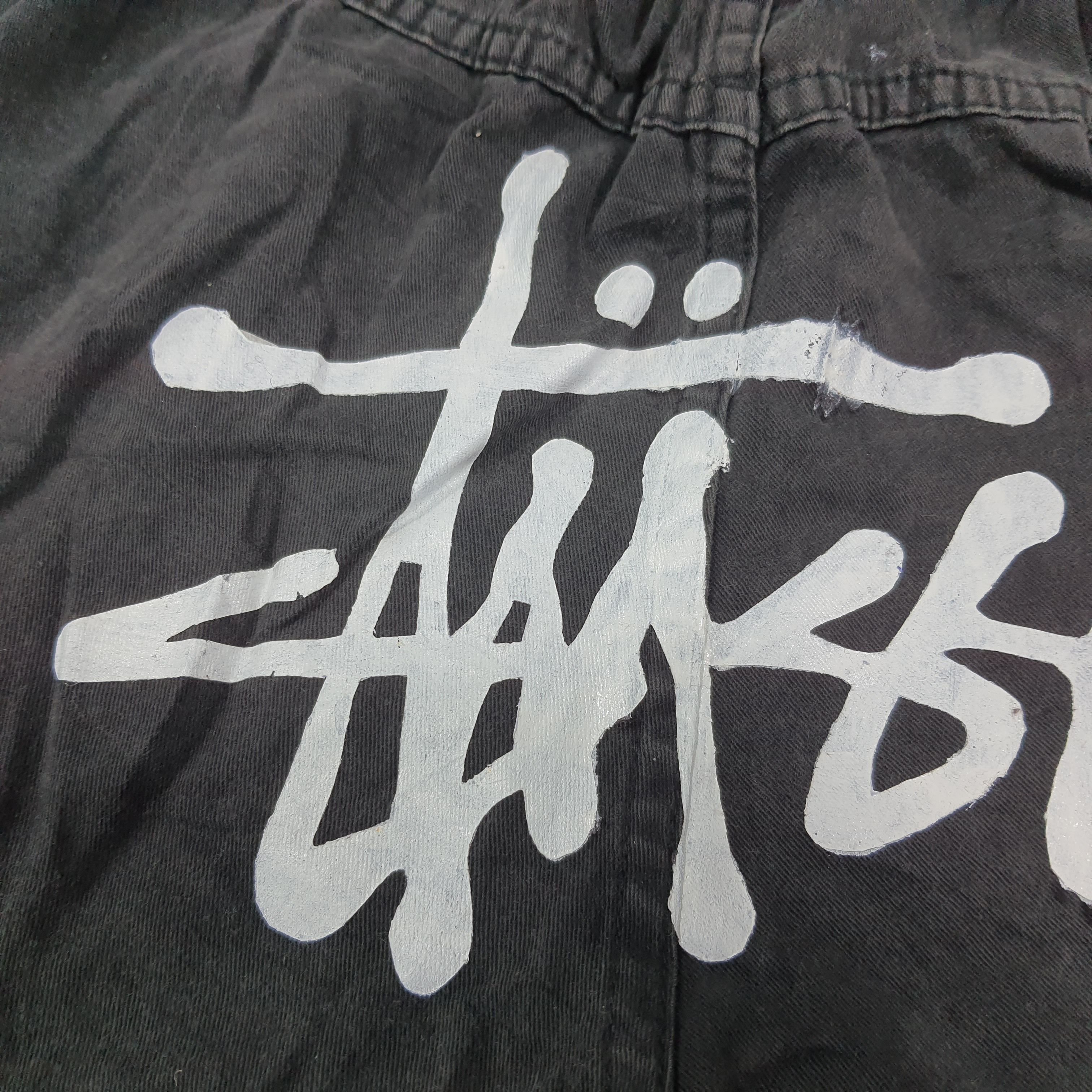 Stussy Vintage Stussy Streetwear Custom Logo Short Pants C280N15 Size US 32 / EU 48 - 2 Thumbnail