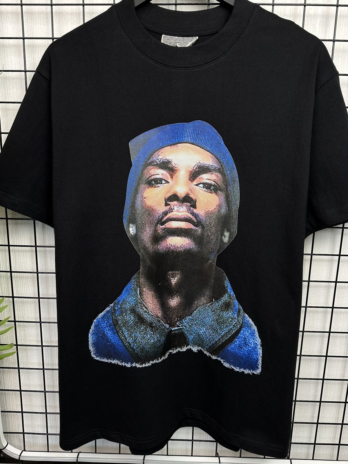 Band Tees × Rap Tees × Snoop Dogg Snoop Doggy Dogg Beware of dogg XL Big Face Men Black Tshirt Size US XL / EU 56 / 4 - 5 Thumbnail