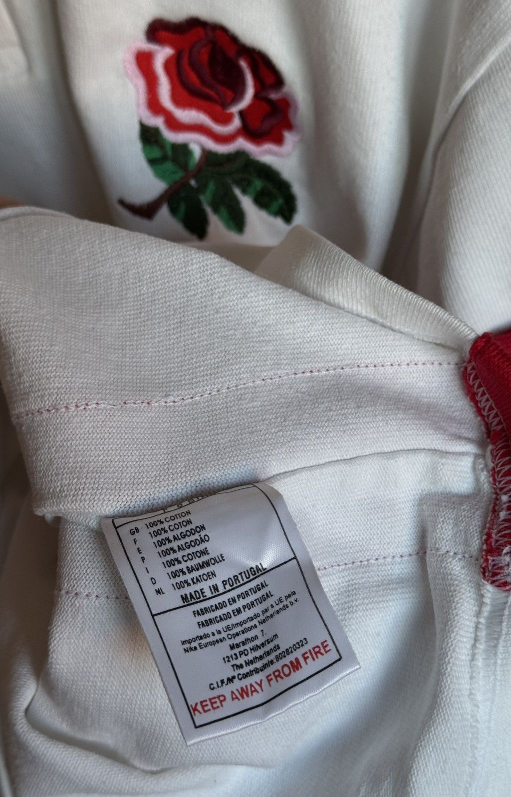 Nike Vintage Nike England 1997 Home Rugby Sweater Polo Sweatshirt Size US M / EU 48-50 / 2 - 9 Thumbnail