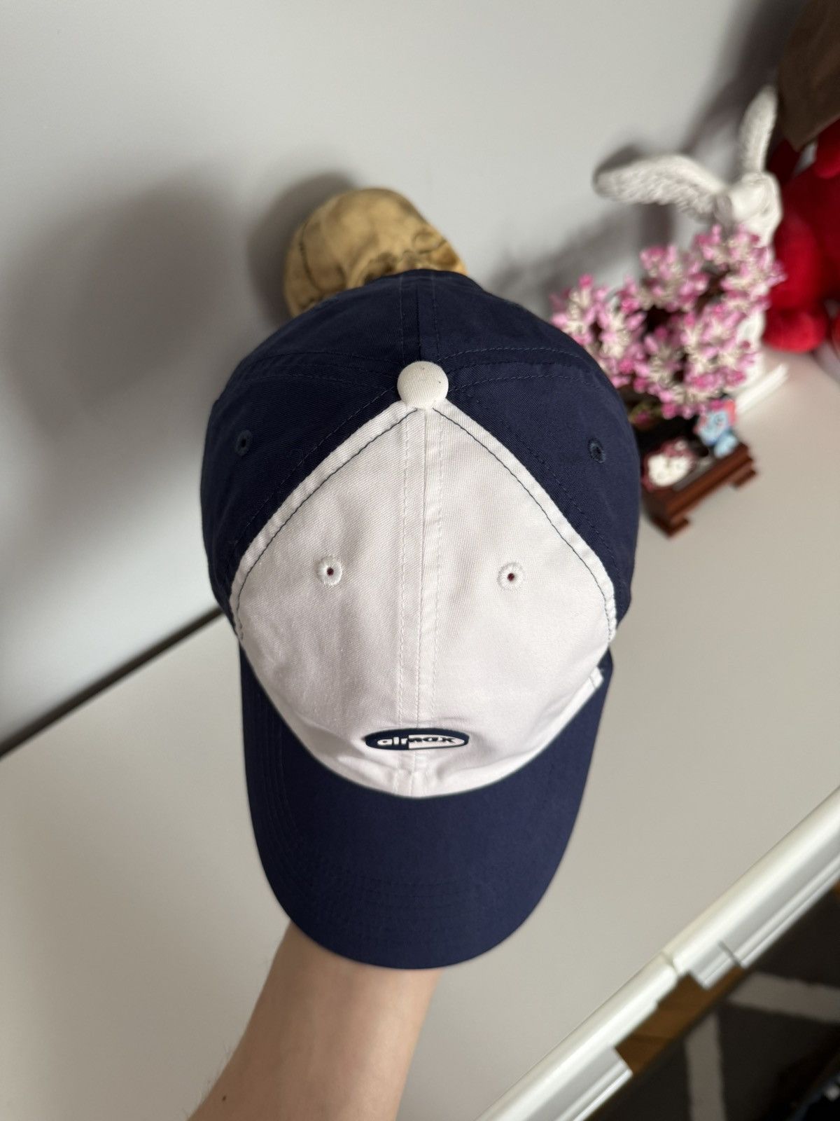 Nike × Vintage Nike Air Max vintage 00’s Y2K Swoosh Cap Hat One Size Size ONE SIZE - 6 Thumbnail