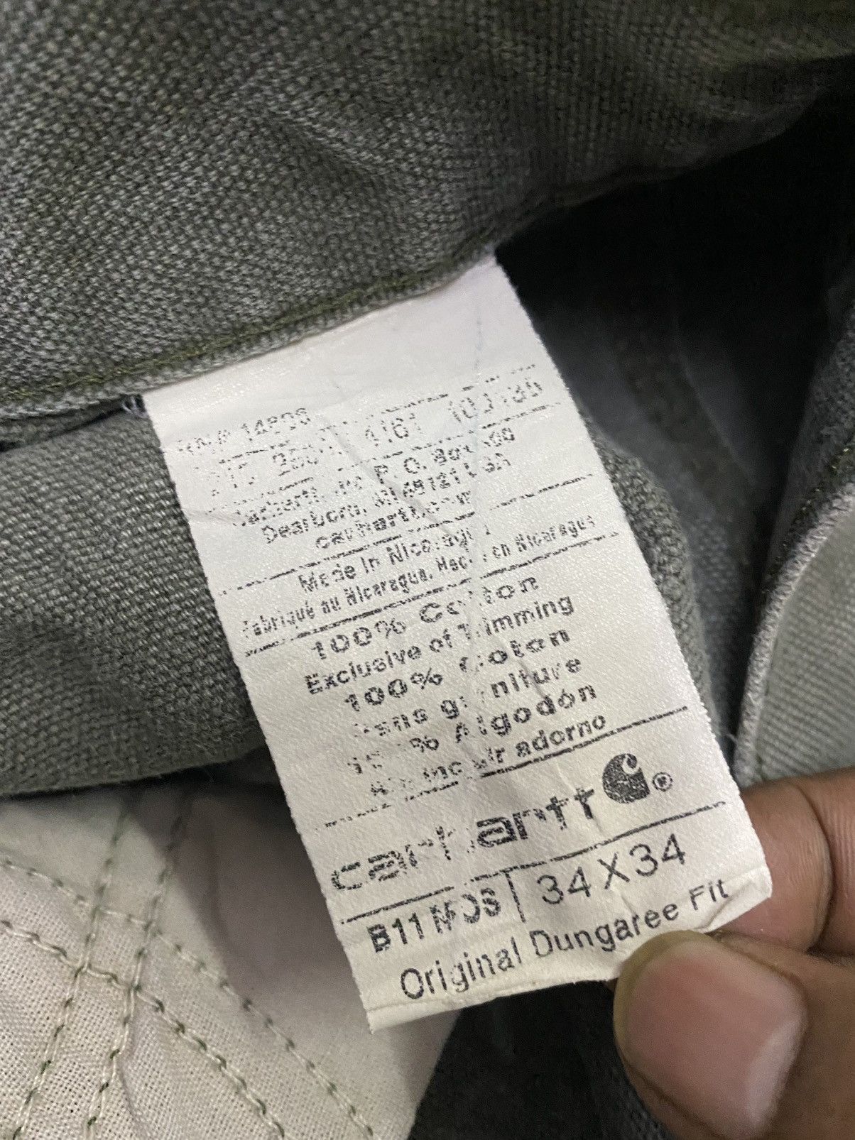 Carhartt 💥Carhartt DuckCanvas Pant Size US 34 / EU 50 - 11 Thumbnail