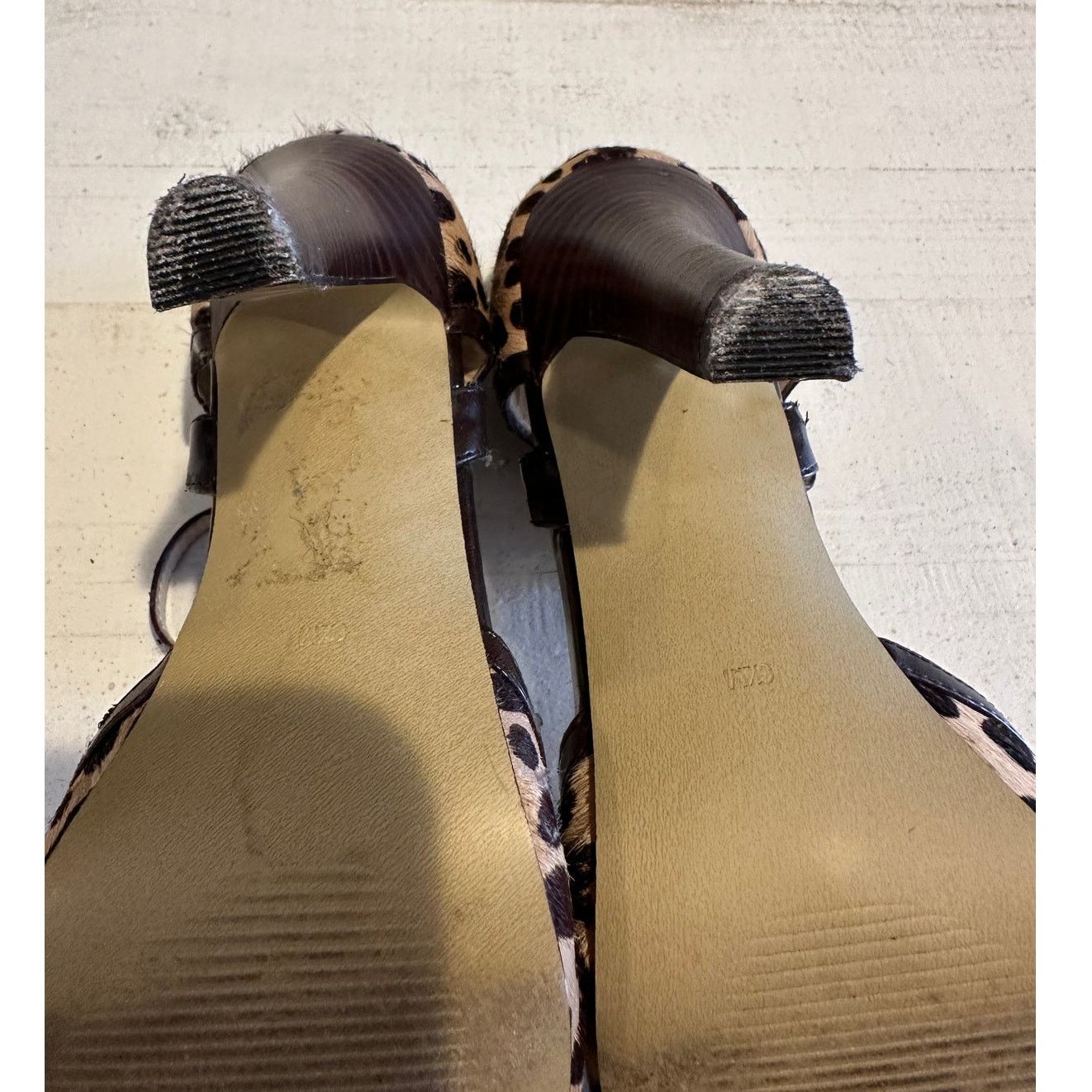Other Audrey Brook High Heel Leopard Pony Hair Leather Shoes 6.5 Size US 6.5 / IT 36.5 - 9 Thumbnail