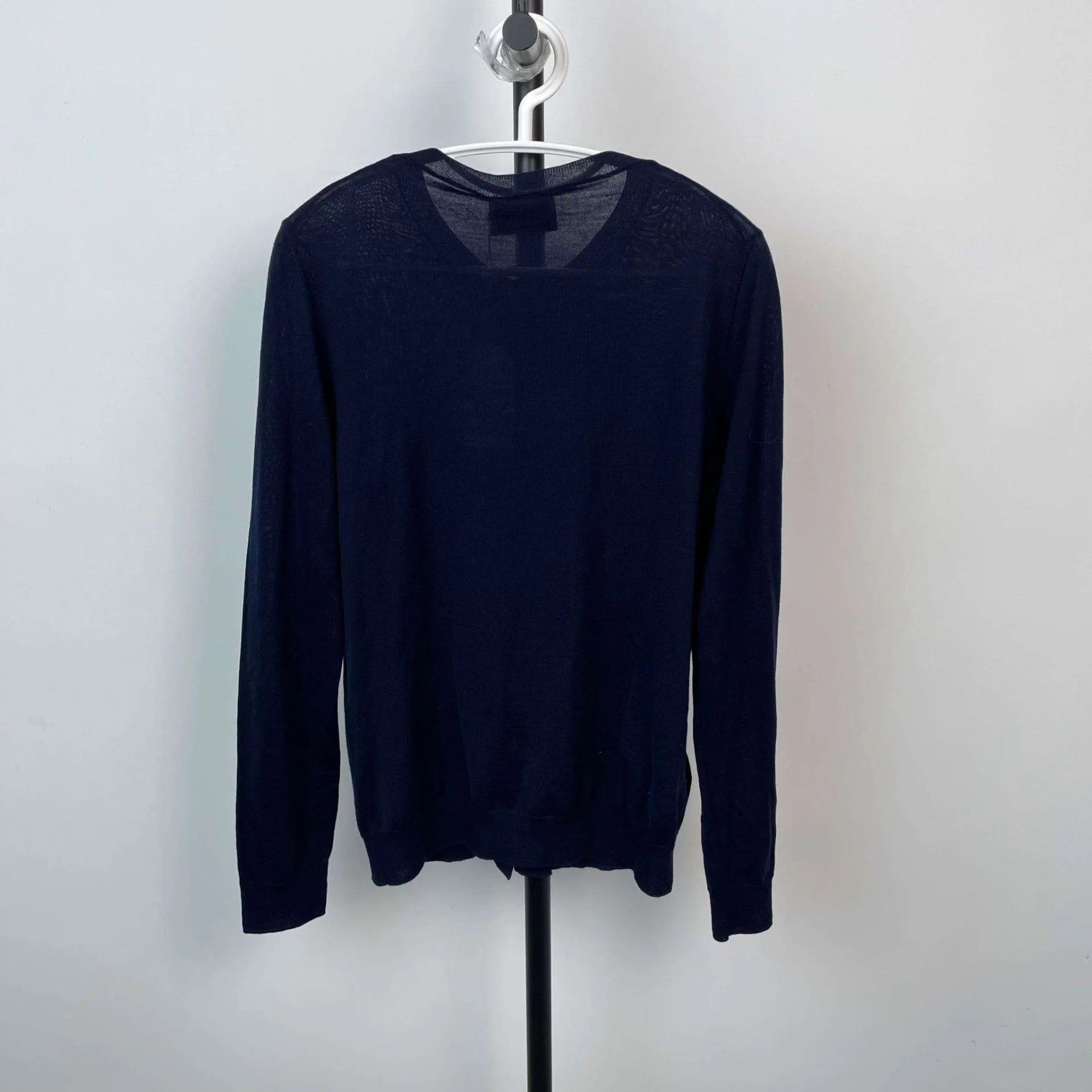 Prada Prada knit cardigan Size L / US 10 / IT 46 - 2 Thumbnail