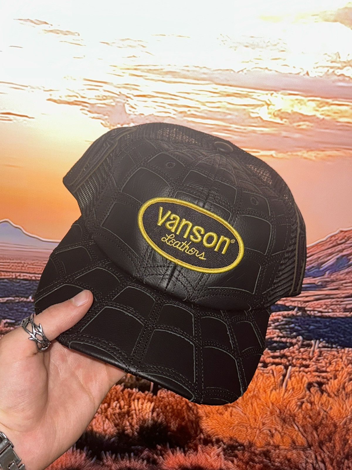Supreme × Vanson Leathers Supreme Vanson Leathers SpiderMan Mesh Back 5-Panel Hat Size ONE SIZE - 2 Thumbnail