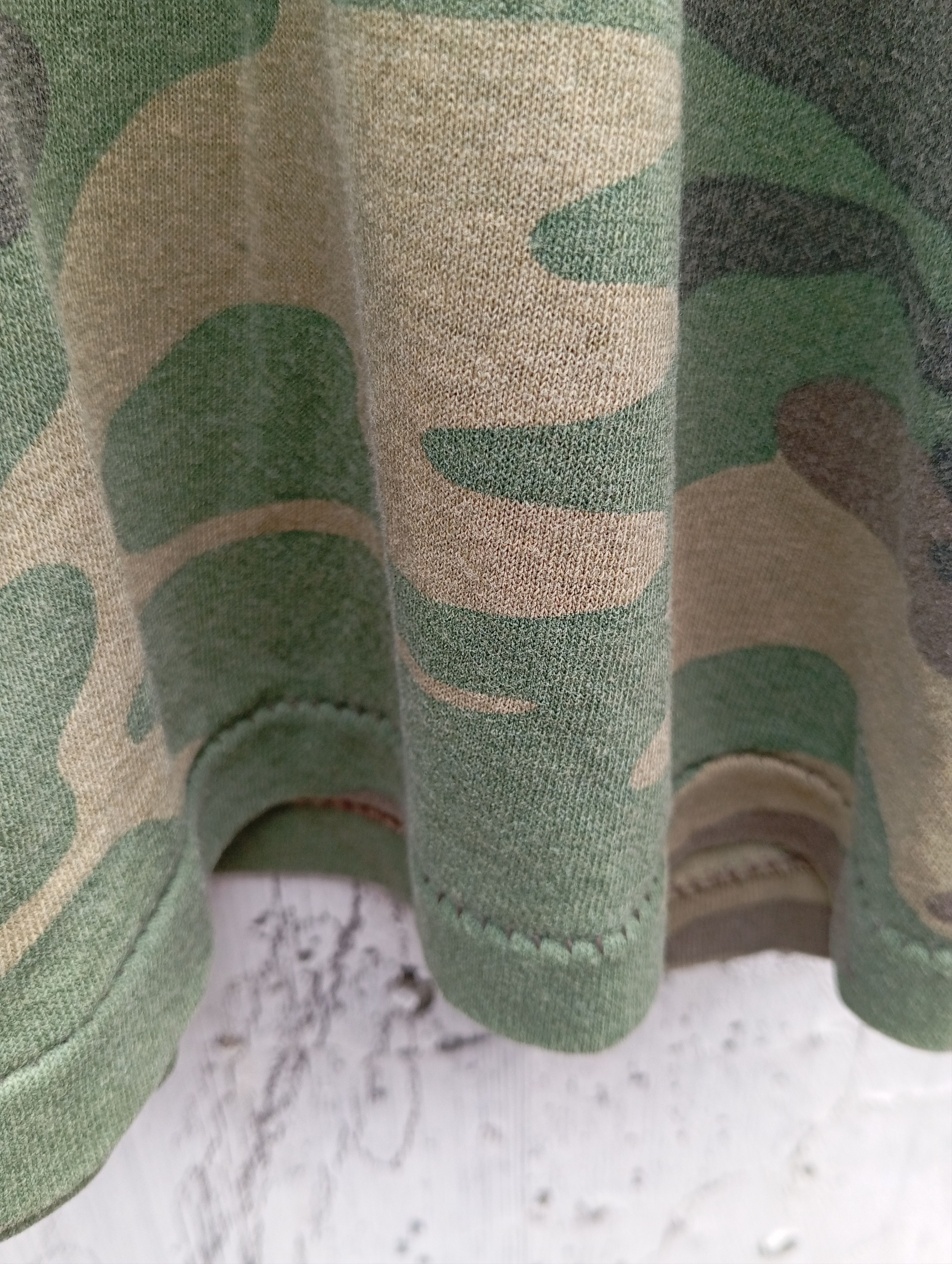 Vintage Vintage 80s us Army camouflage tee Size US L / EU 52-54 / 3 - 4 Thumbnail