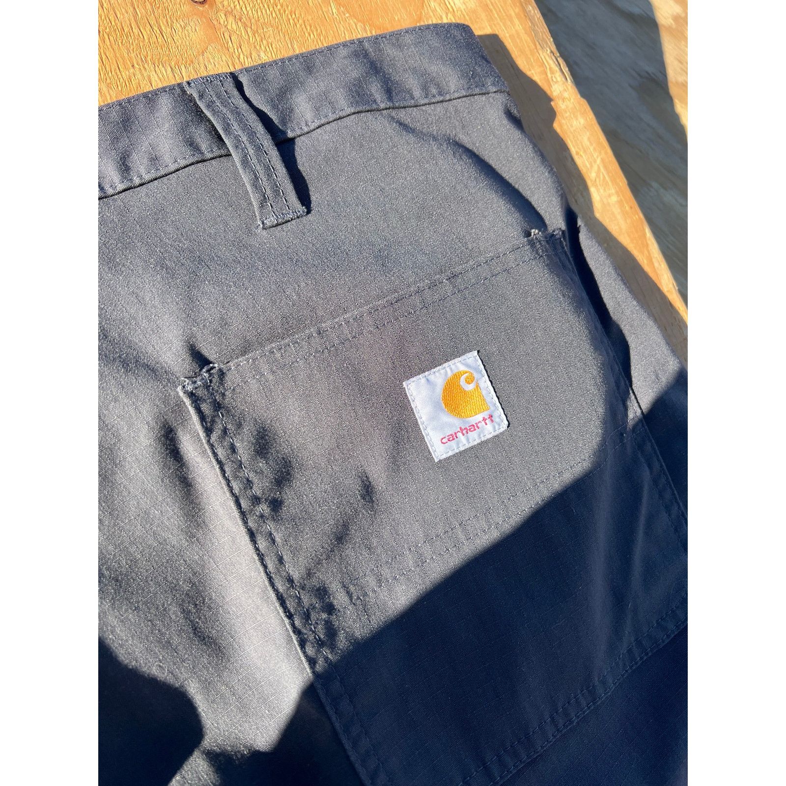 Carhartt Carhartt Relaxed Fit Gray Canvas Work Pants Mens 40x32 Size US 40 / EU 56 - 5 Thumbnail