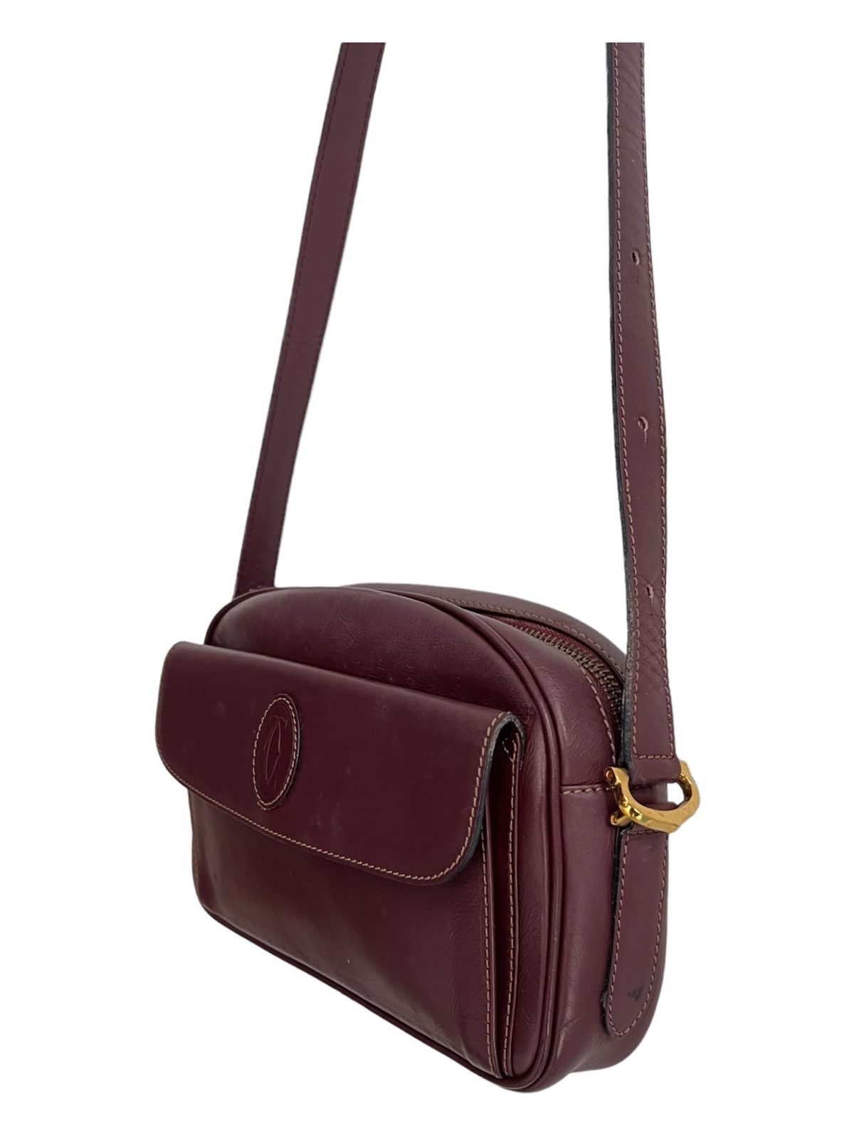 Cartier Iconic Must de Cartier Calfskin Leather Crossbody & Hobo Bag Size ONE SIZE - 1 Thumbnail