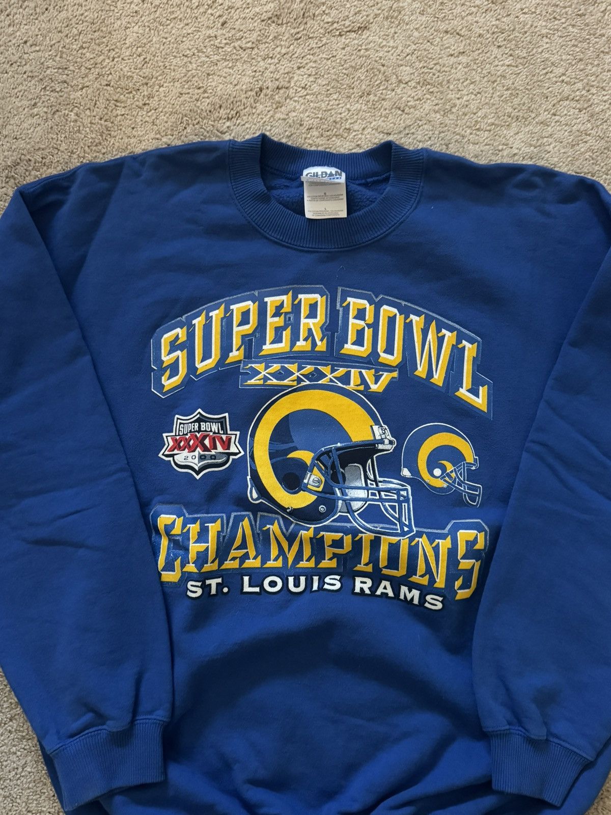 NFL Vintage 2000s St. Louis Rams Sweatshirt Size US L / EU 52-54 / 3 - 2 Thumbnail