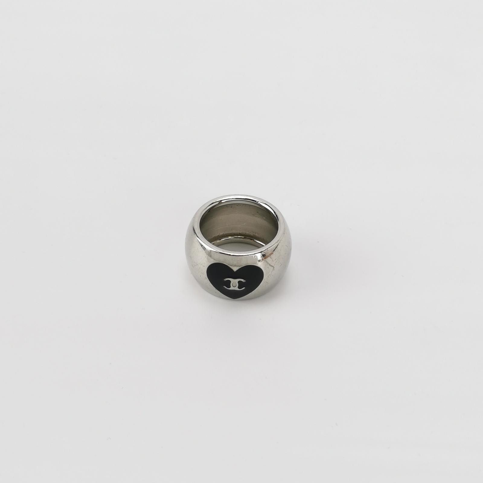 Chanel Chanel Double C Ring Size 15 -z2505 Size ONE SIZE - 3 Thumbnail