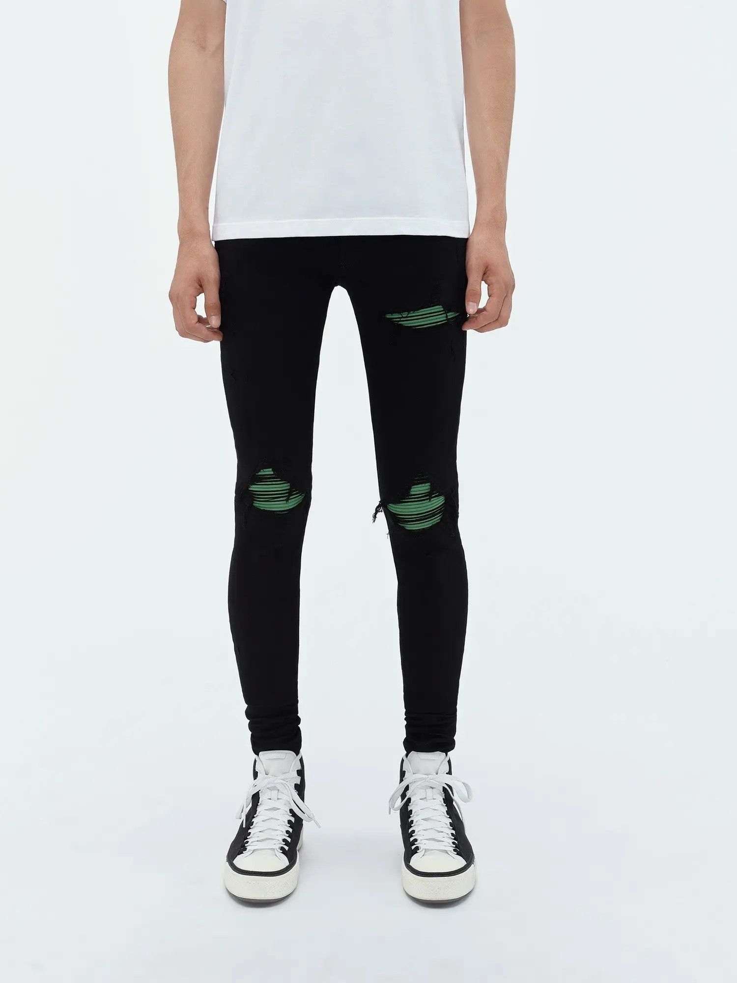 Amiri oc11z0425 MX1 Jeans in Black Size US 32 / EU 48 - 3 Thumbnail