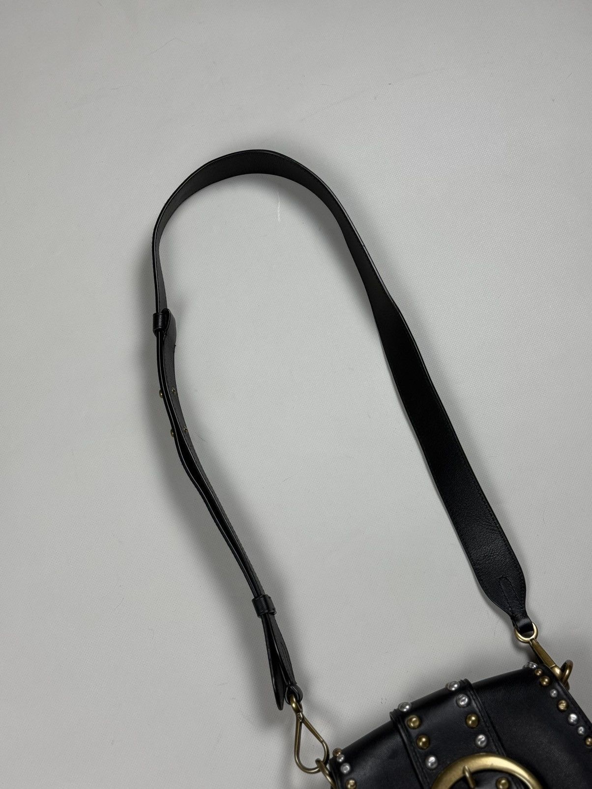 Polo Ralph Lauren Polo Ralph Lauren Leather Studded Lennox Crossbody Bag Size ONE SIZE - 5 Thumbnail