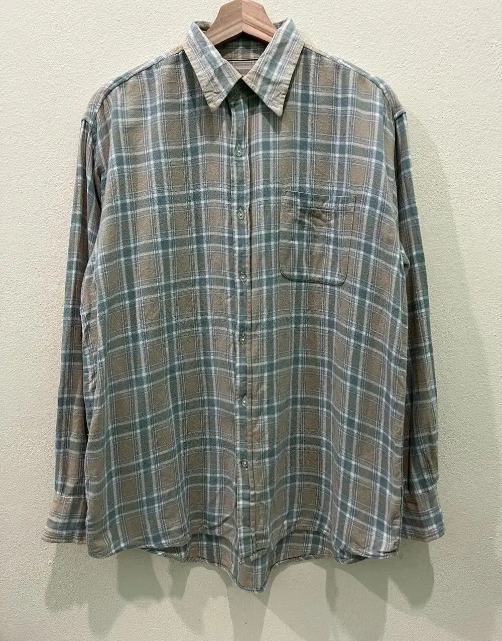 Flannel Japanese Brand Relation Plaid Tartan Flannel Shirt Size US L / EU 52-54 / 3 - 2 Thumbnail