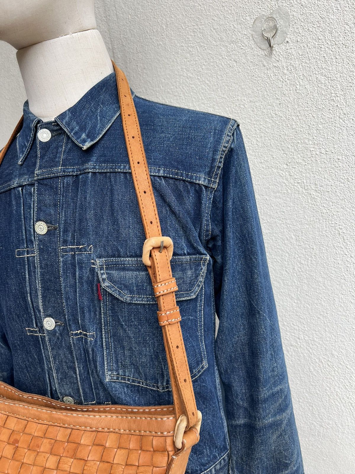 Leather Robita Japan Patina Woven Leather Bag Size ONE SIZE - 19 Thumbnail