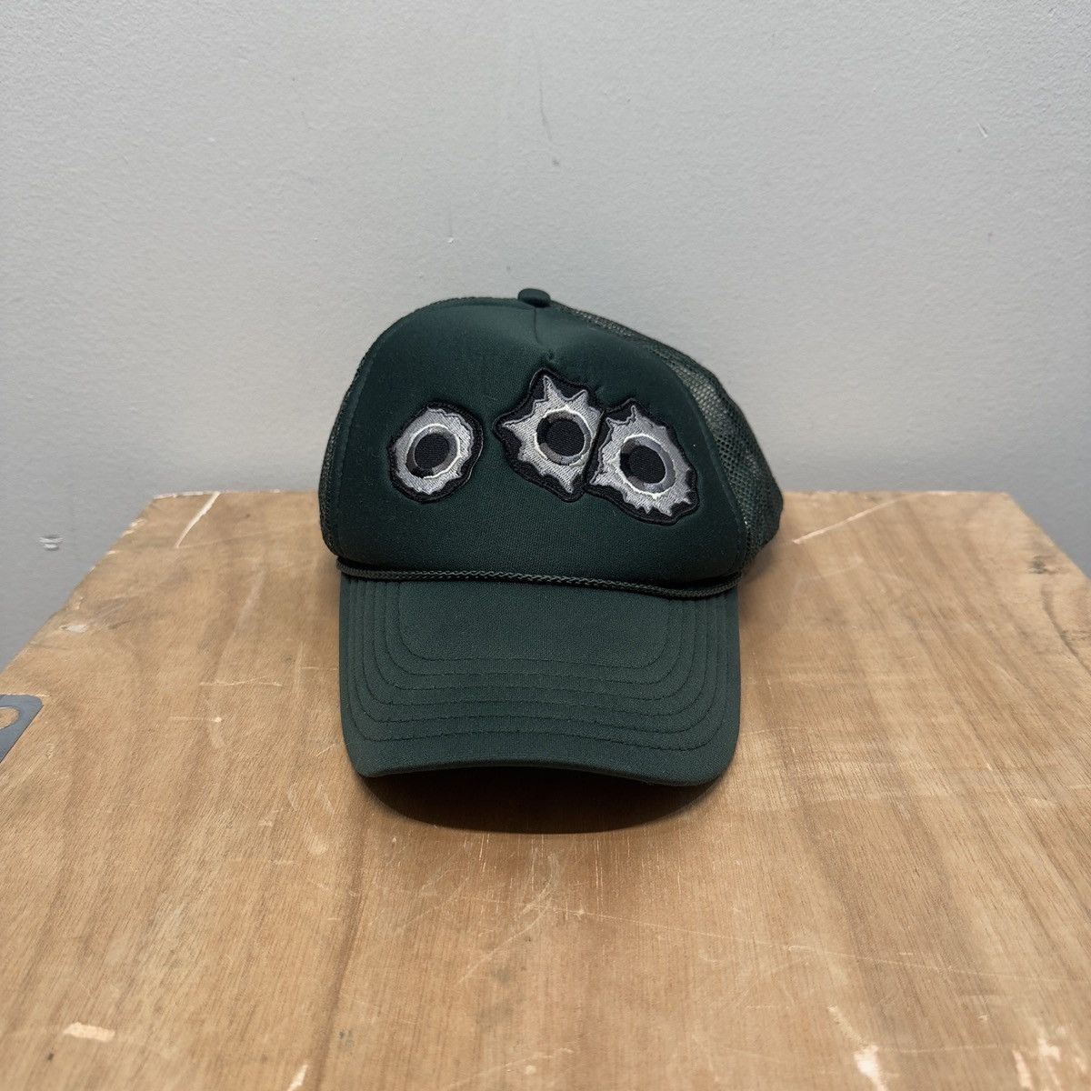Vintage Vintage Gun Bullet Hat ERD Grunge Skater Faded Size ONE SIZE - 1 Thumbnail