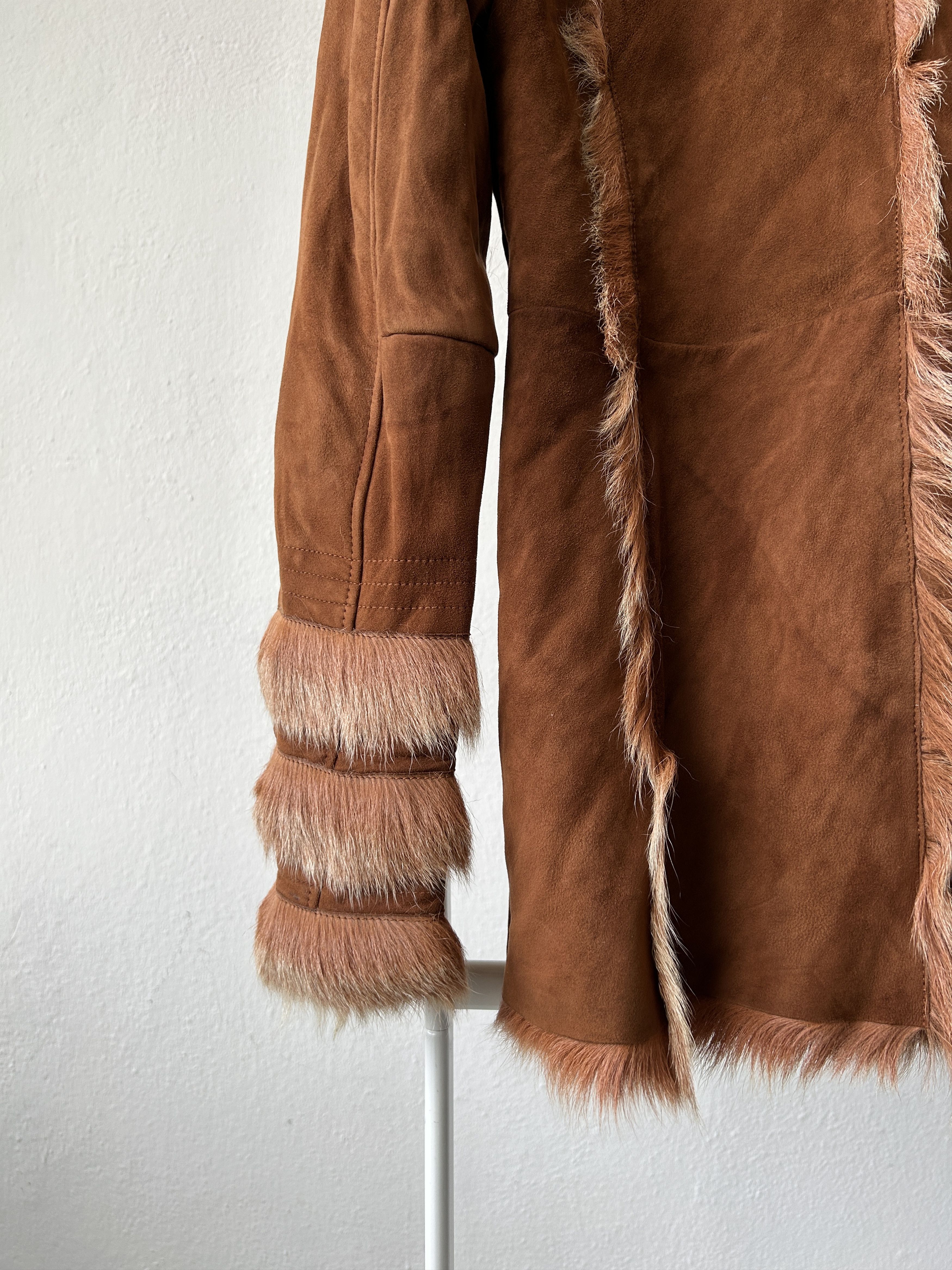 Vintage Vintage suede penny lane coat Size XS / US 0-2 / IT 36-38 - 9 Thumbnail