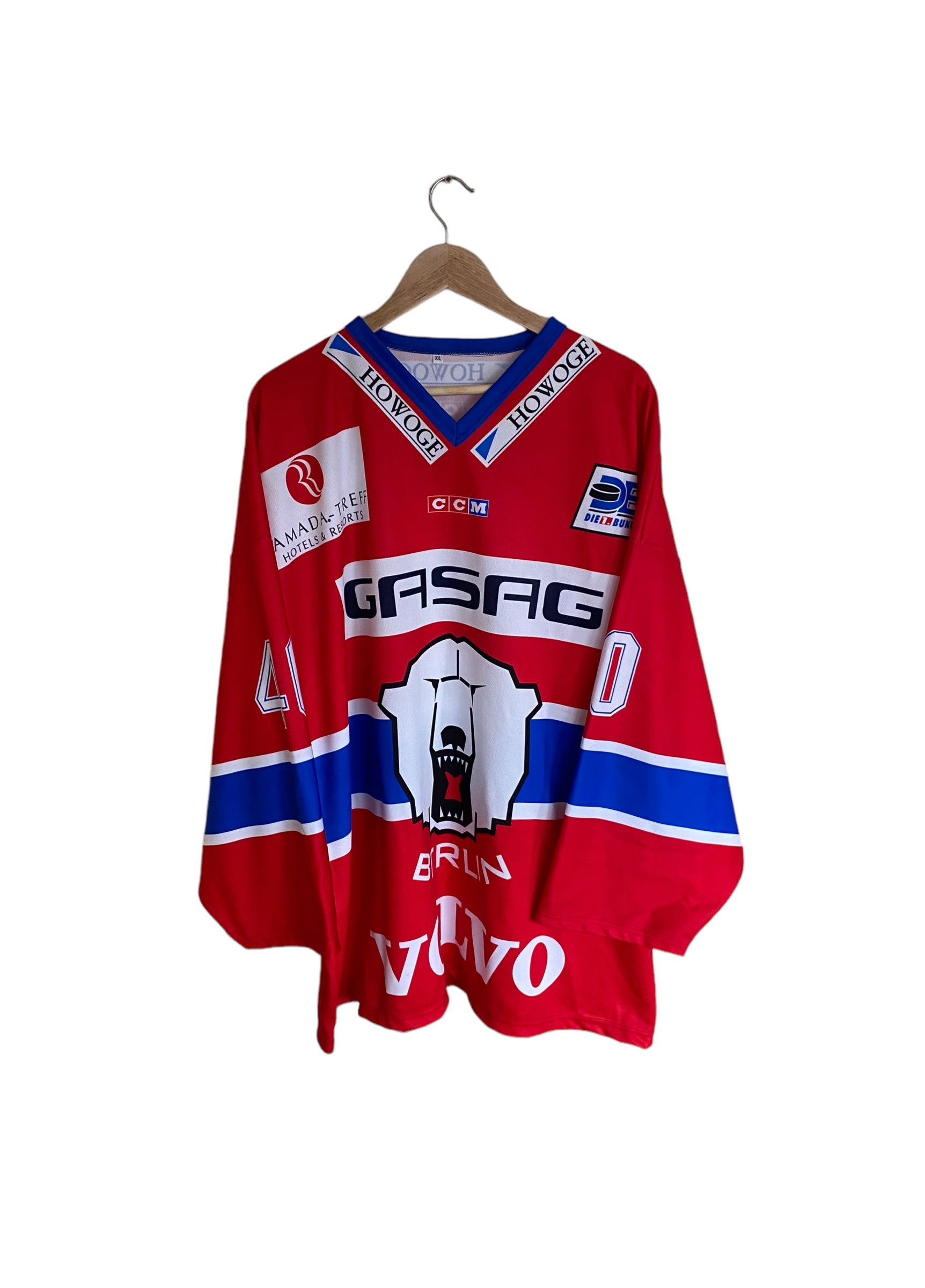 NHL × Vintage 2004/05 Eisbaren berlin jersey #40 Kolzig Size US XXL / EU 58 / 5 - 1 Thumbnail