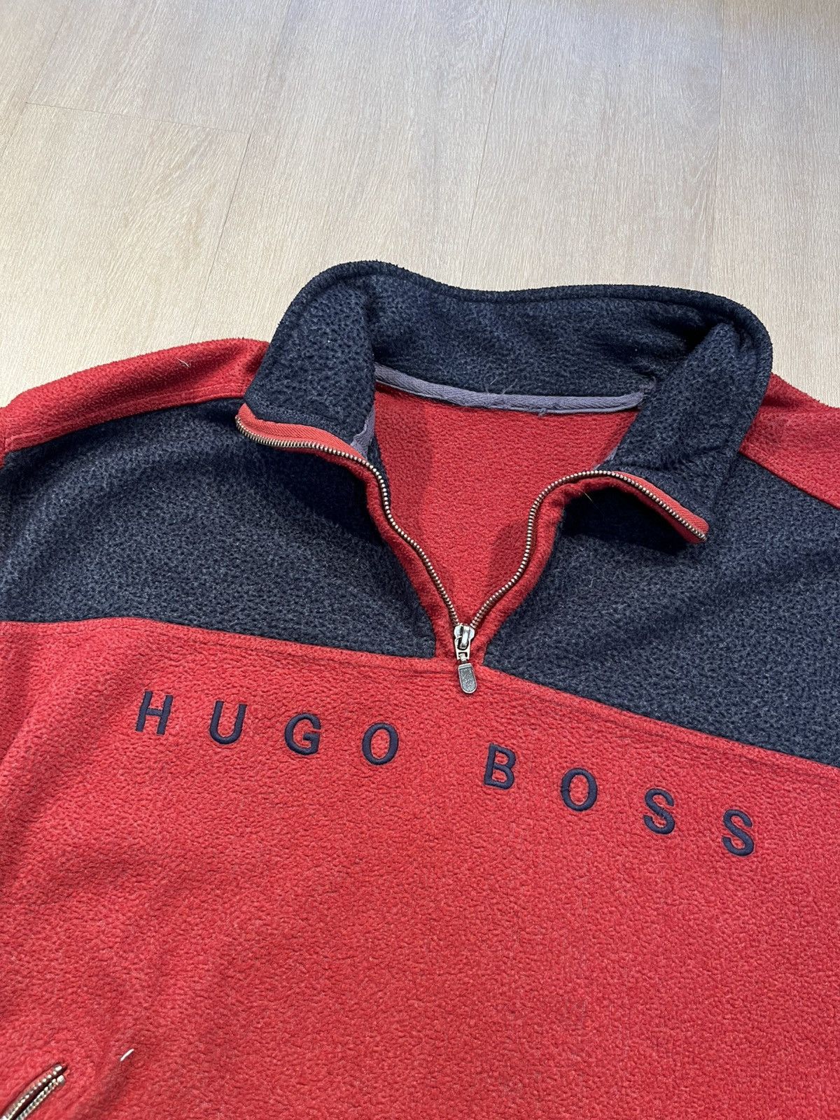 Hugo Boss Vintage Hugo Boss Fleece XL Size US XL / EU 56 / 4 - 1 Thumbnail