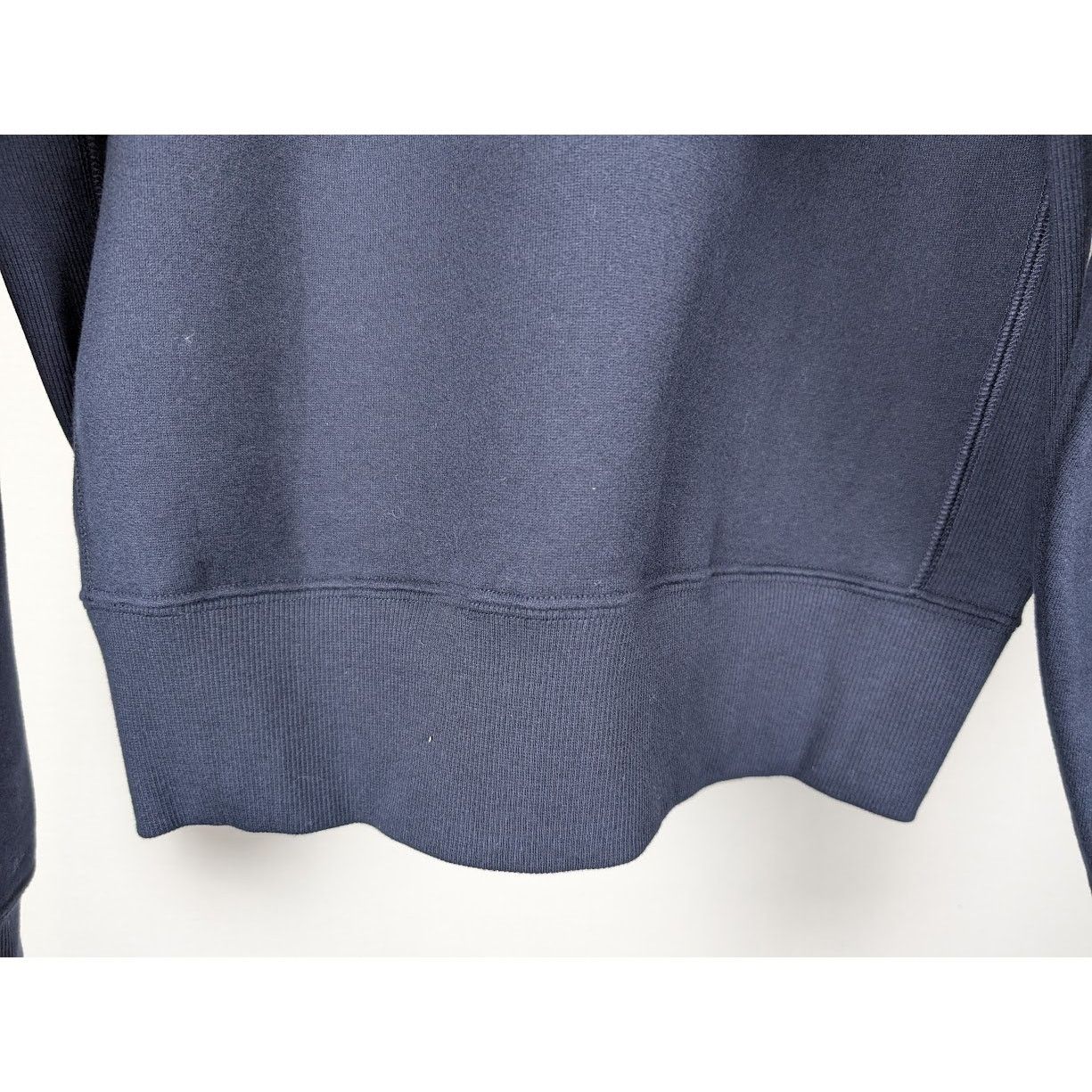 Saint Laurent Paris o1rshd1 Molleton Doux Gots Hoodie In Marine Size US M / EU 48-50 / 2 - 13 Thumbnail