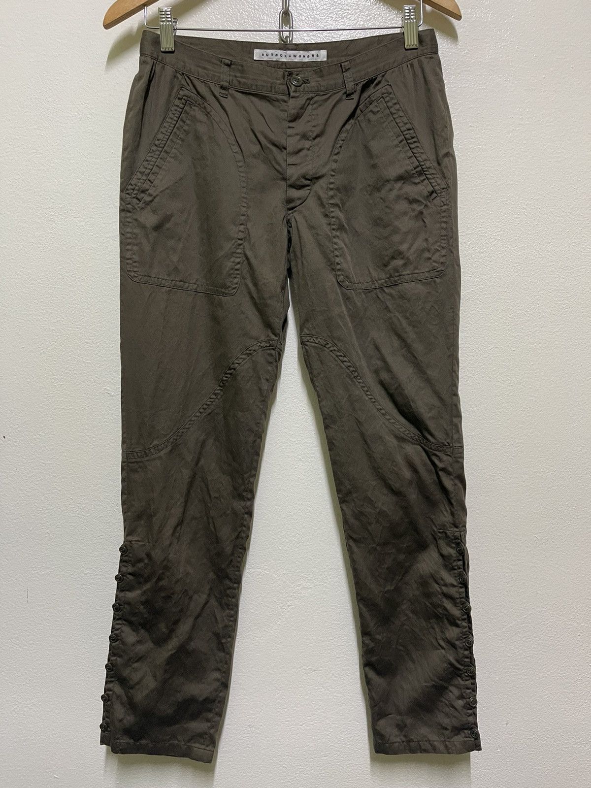 Issey Miyake × Japanese Brand × Sunao Kuwahara Sunao Kuwahara Designer Pants Rare Japan Size 29" - 1 Thumbnail