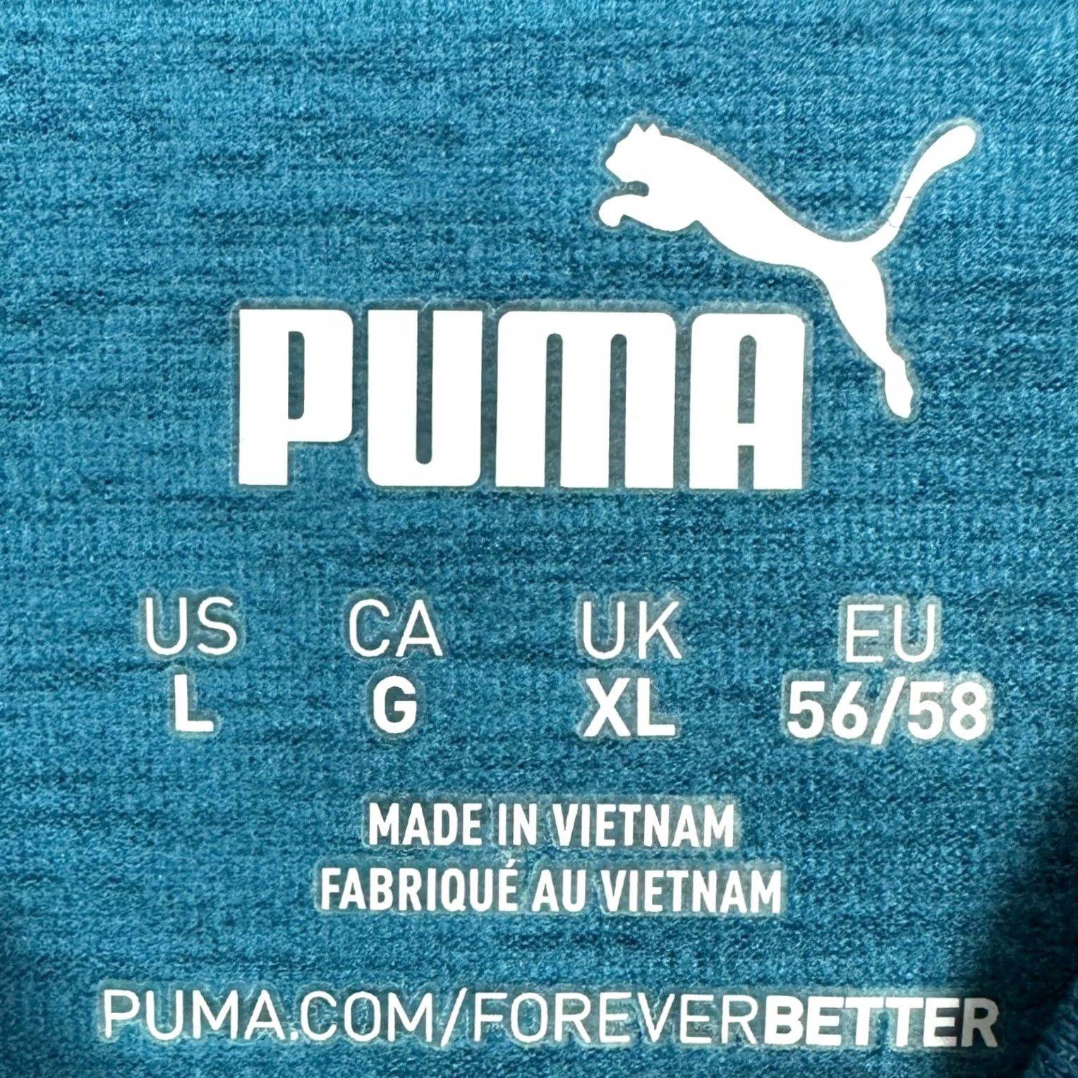Puma Puma Sweatshirt Men L Blue Golf Quarter Zip Performance Stretch Pullover EUC Size US L / EU 52-54 / 3 - 4 Thumbnail