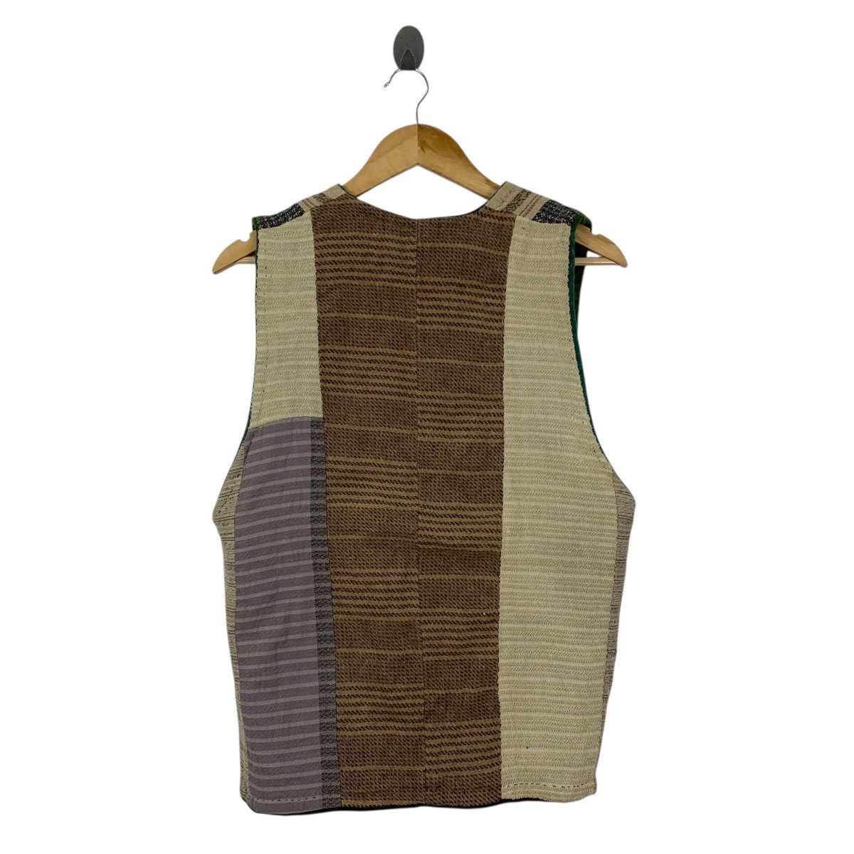 Vintage Vintage JAPAN HANDMADE UPCYCLED Patchwork Reversible Vest Size US S / EU 44-46 / 1 - 6 Thumbnail