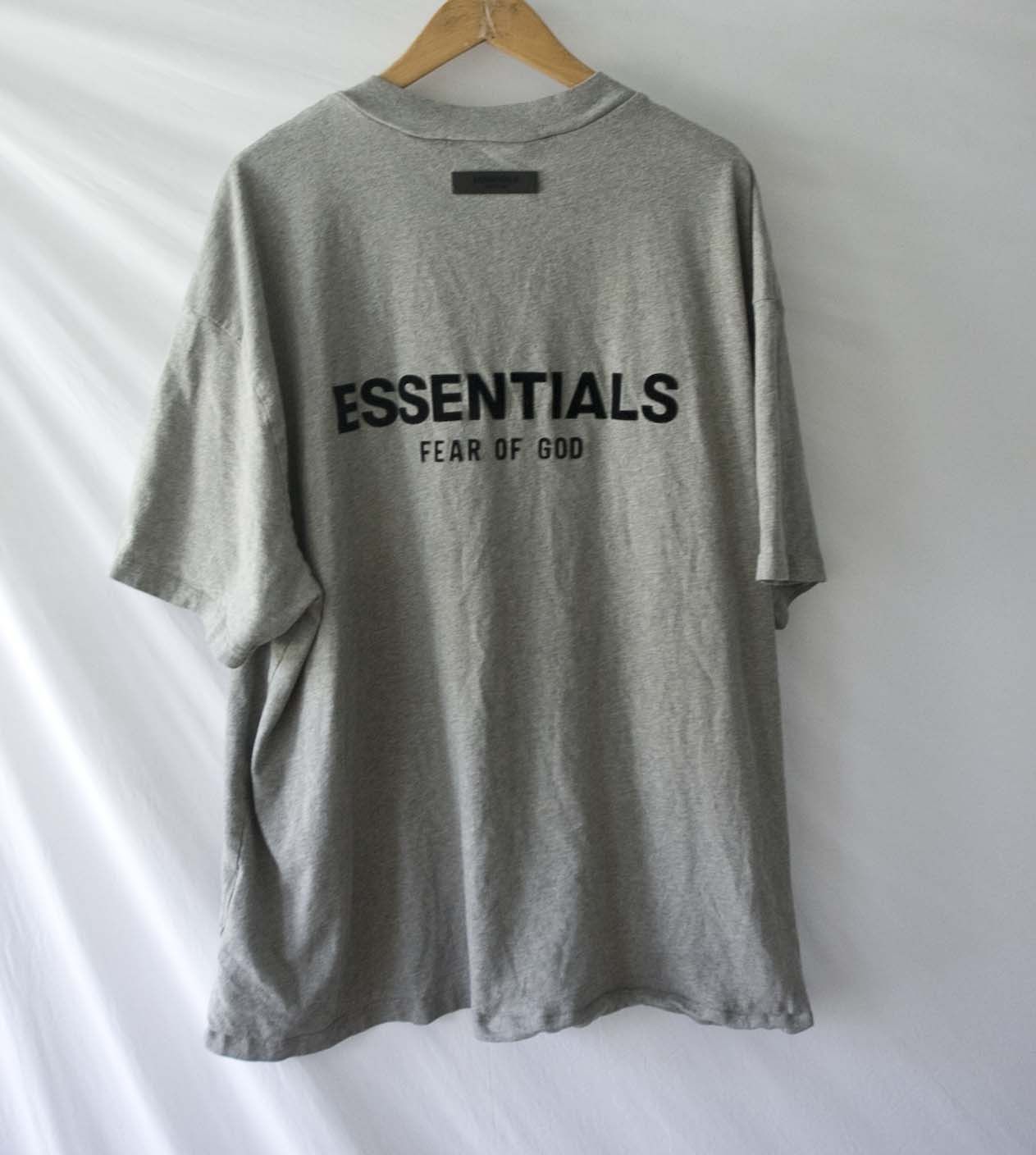 Fear of God Fear Of God Essentials T Shirt Size XL Gray Size US XL / EU 56 / 4 - 5 Thumbnail
