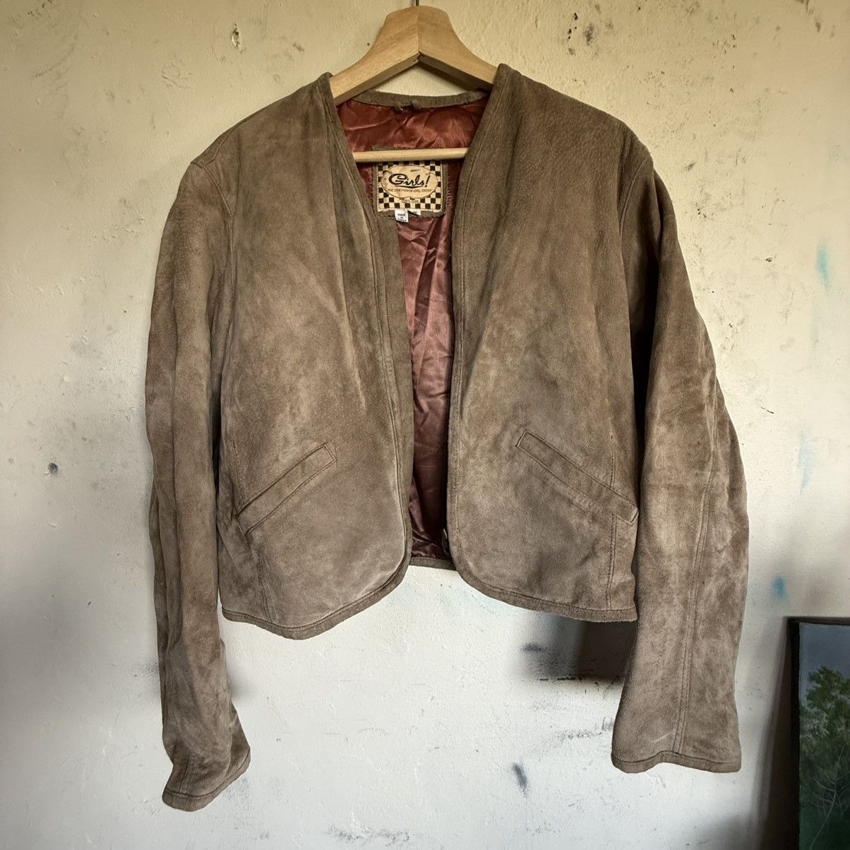 Other Vintage brown suede jacket || The Chevignon Girl Story Size M / US 6-8 / IT 42-44 - 1 Thumbnail