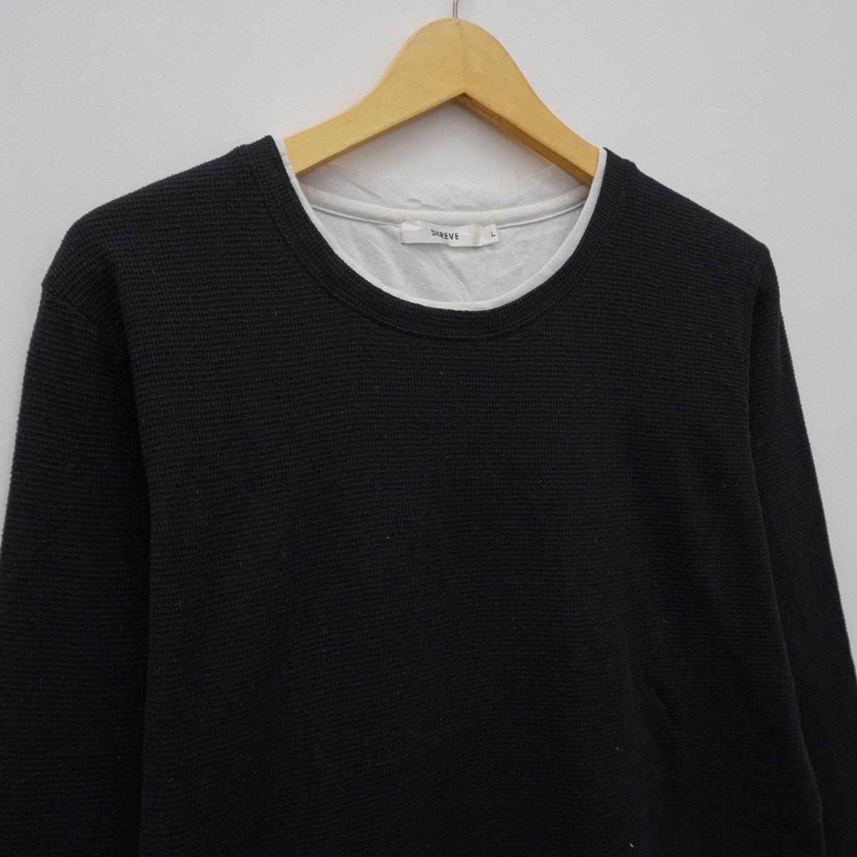 Japanese Brand Layered Effect LS Top Japanese Avant Garde Streetwear Size US L / EU 52-54 / 3 - 2 Thumbnail