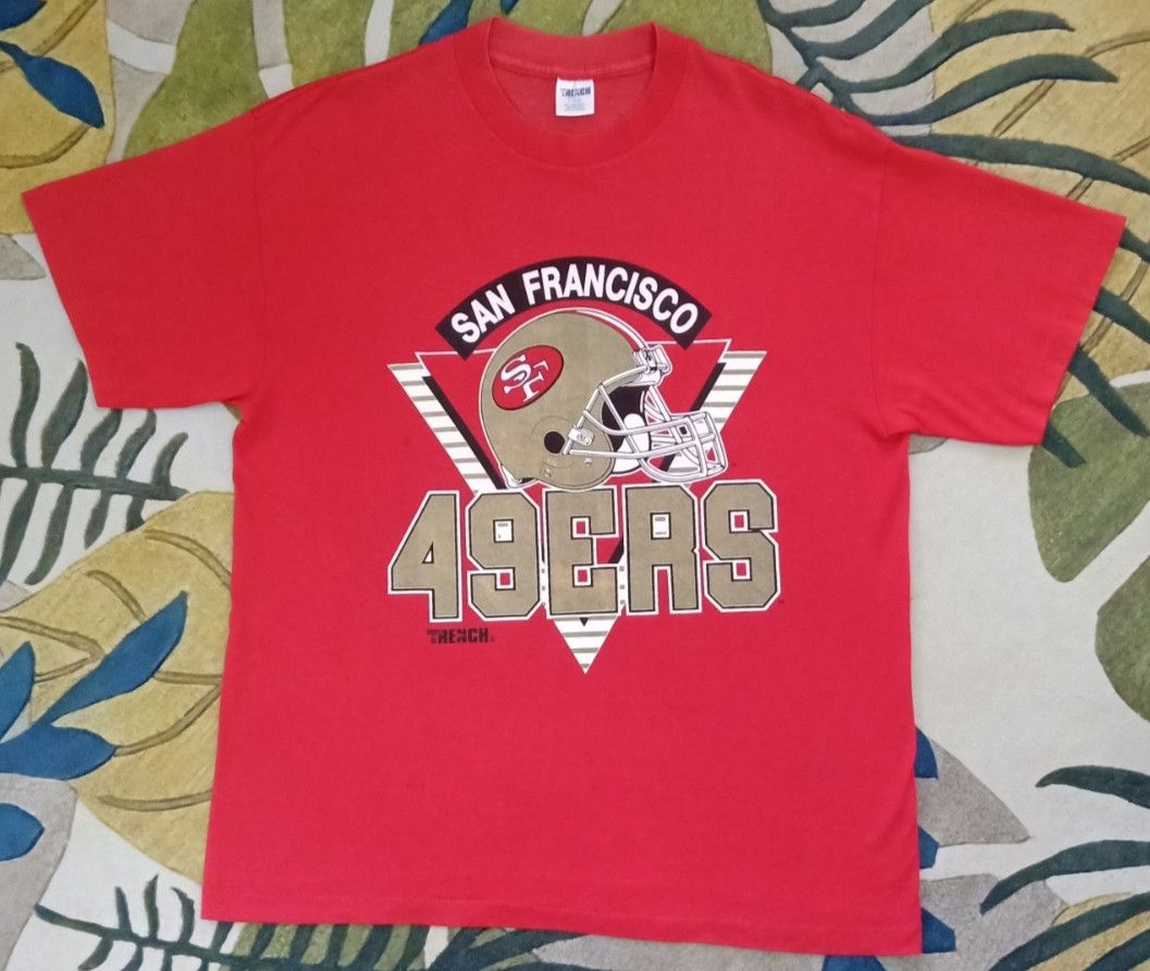 NFL × Vintage Vintage 90s NFL San Francisco 49ERS T-shirt Size US L / EU 52-54 / 3 - 3 Thumbnail