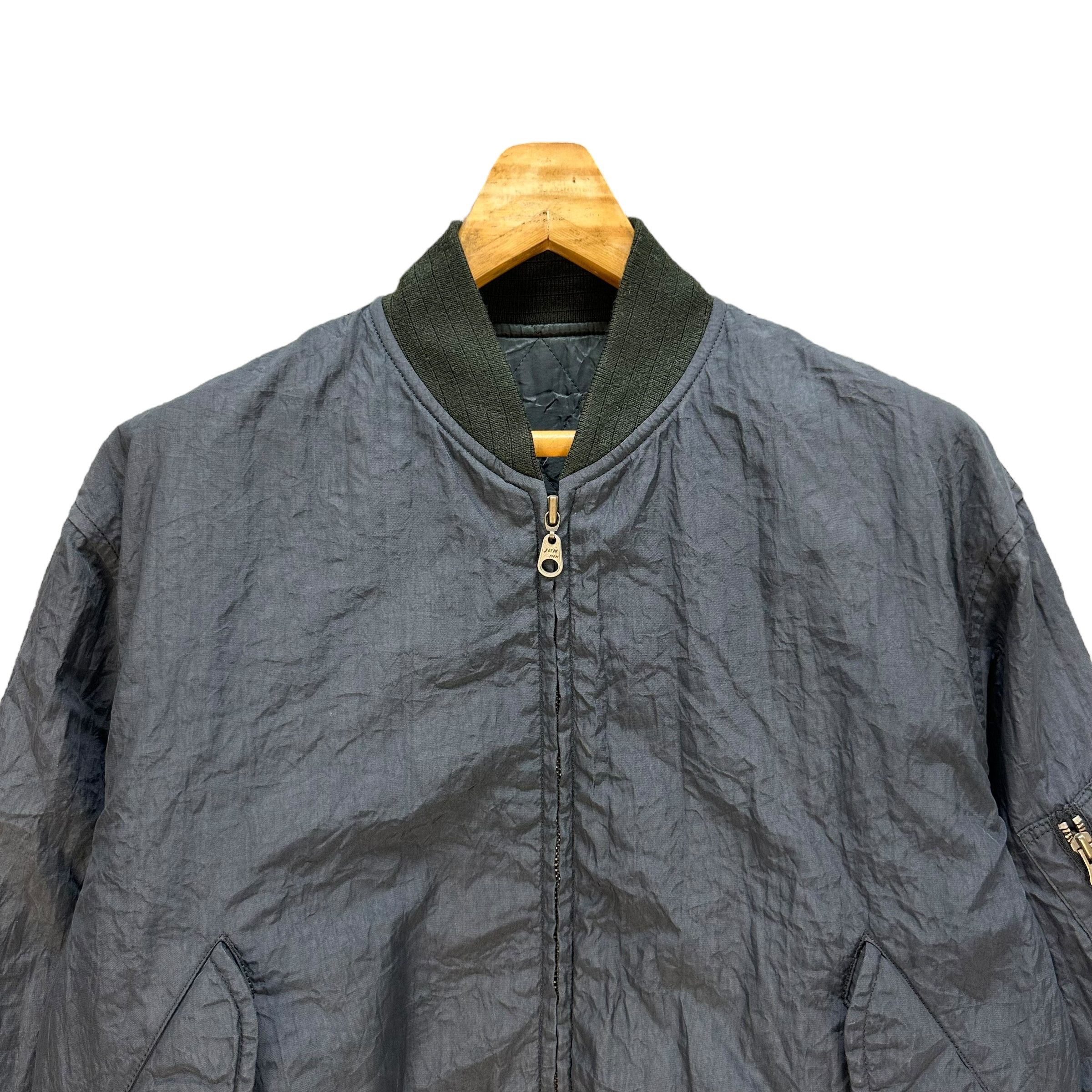 JUN MEN JUN MEN Back Big Logo Riot Bomber Jacket #A49-1137 Size US M / EU 48-50 / 2 - 4 Thumbnail