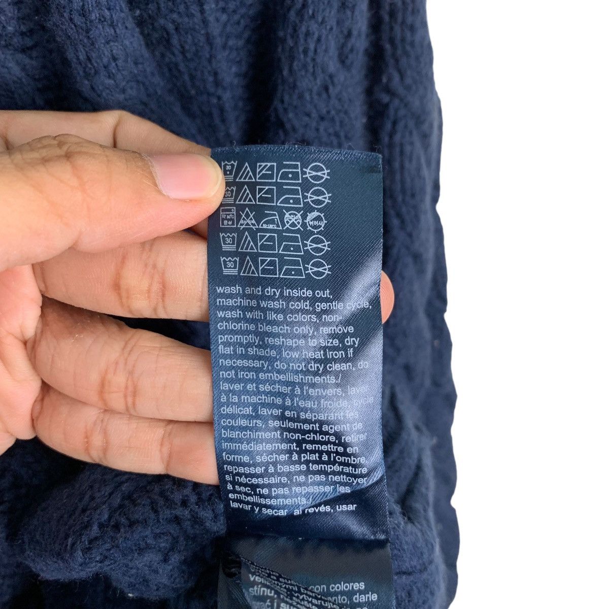 Tommy Jeans TOMMY JEANS Small Logo Knitted Sweater #1224-C55 Size US M / EU 48-50 / 2 - 13 Thumbnail